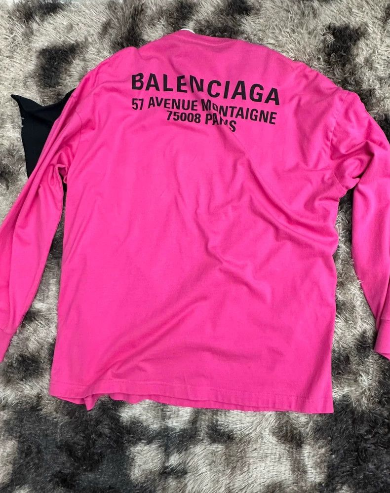 Balenciaga Balenciaga Black powder patchwork long and short sleeves fa Size US S / EU 44-46 / 1 - 6 Thumbnail