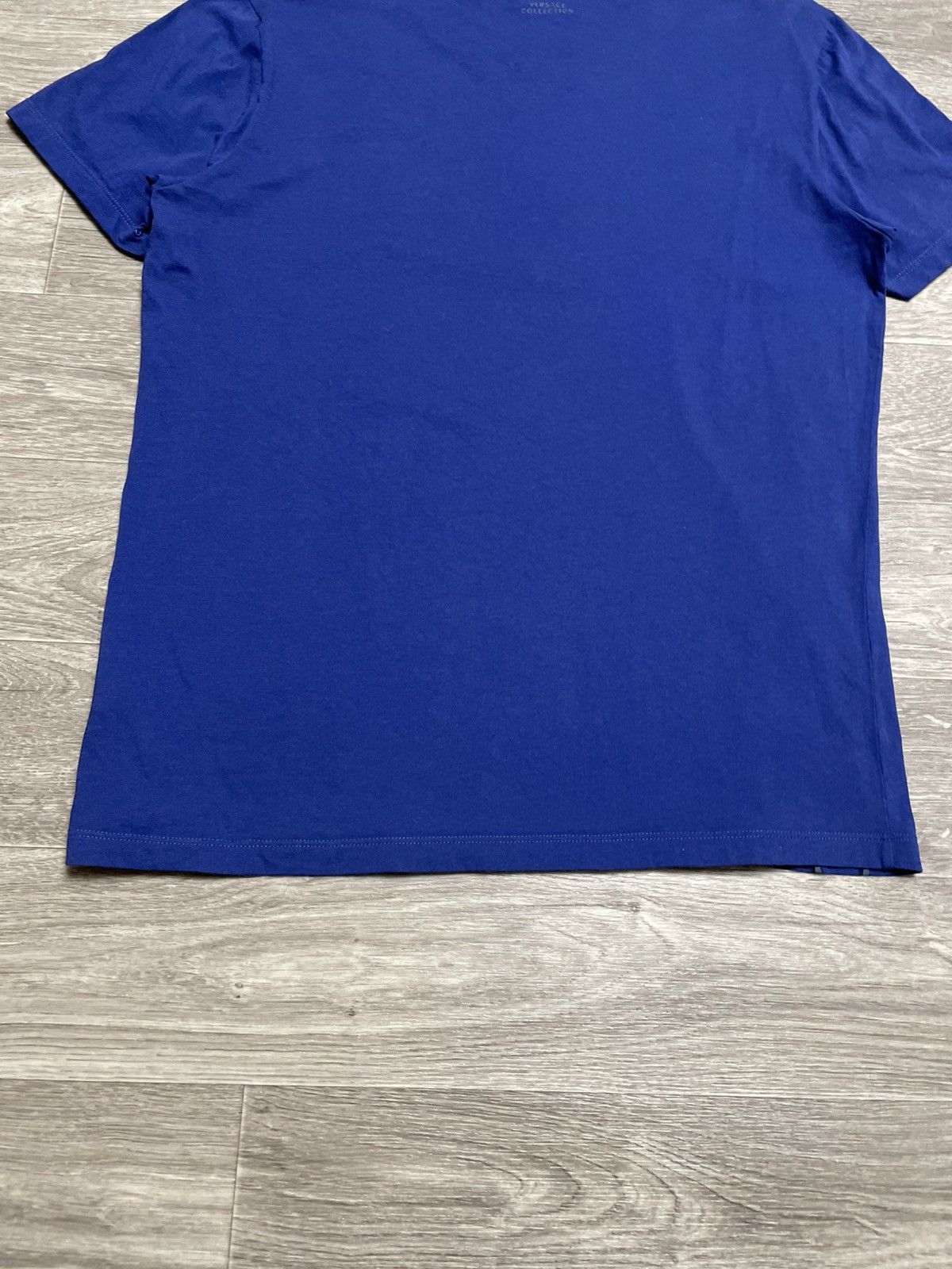 Versace Versace Collection Baroque Graphic Print Blue T-Shirt Size US XXL / EU 58 / 5 - 18 Thumbnail