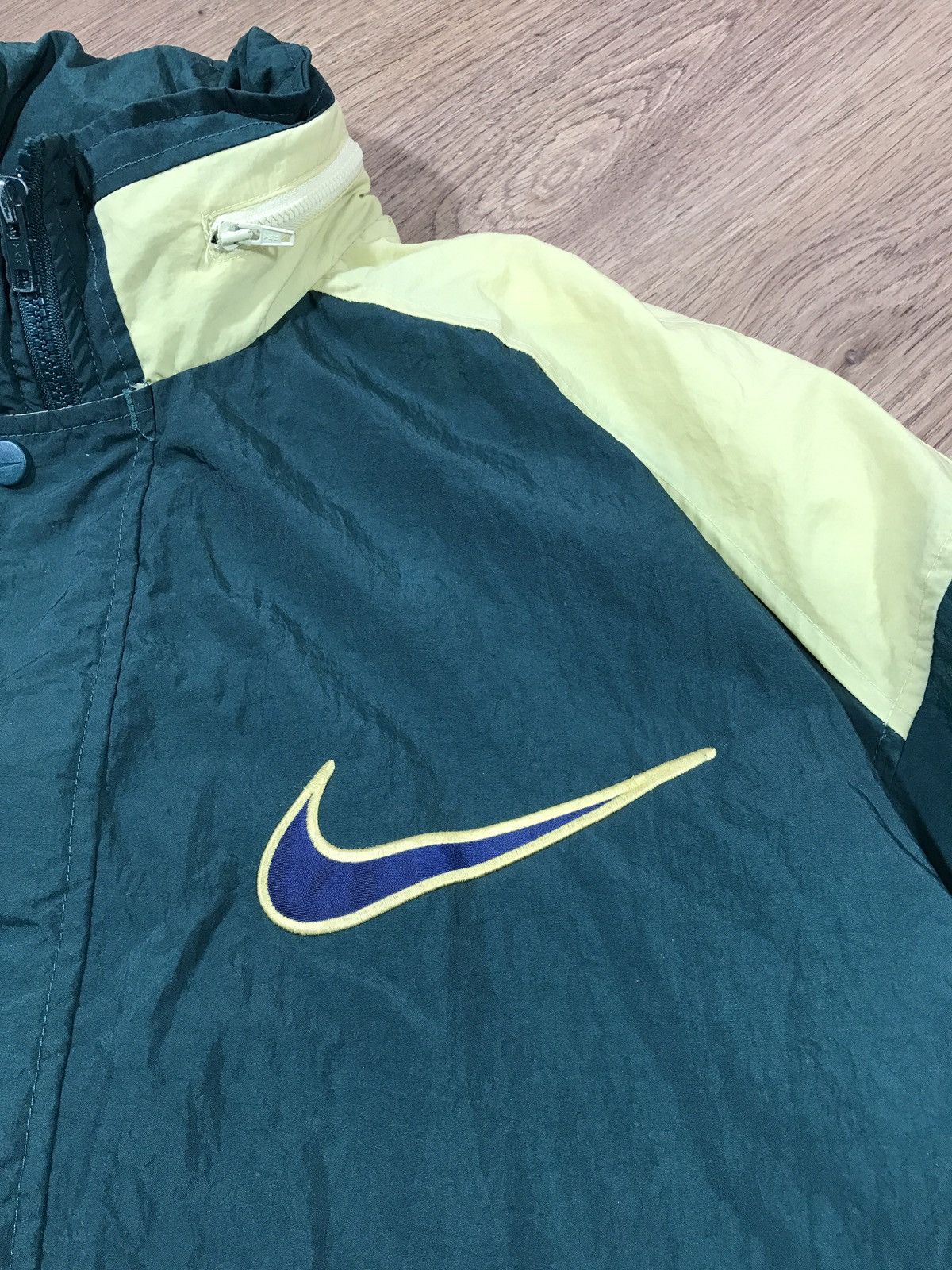 Nike Vintage 90s Nike Big Logo Swoosh Basketball Rare Size US L / EU 52-54 / 3 - 7 Thumbnail