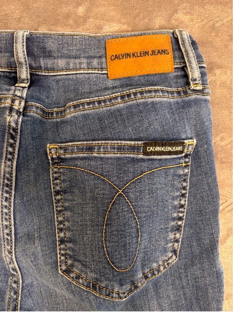Calvin Klein Women's Calvin Klein Jeans Size 2/26 Blue Denim Size 26" / US 2 / IT 38 - 13 Thumbnail