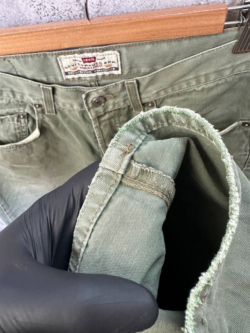 Levi's Vintage Clothing Vintage Levi's 451 Work Pants 90s USA Made Distressed Size US 31 - 12 Thumbnail
