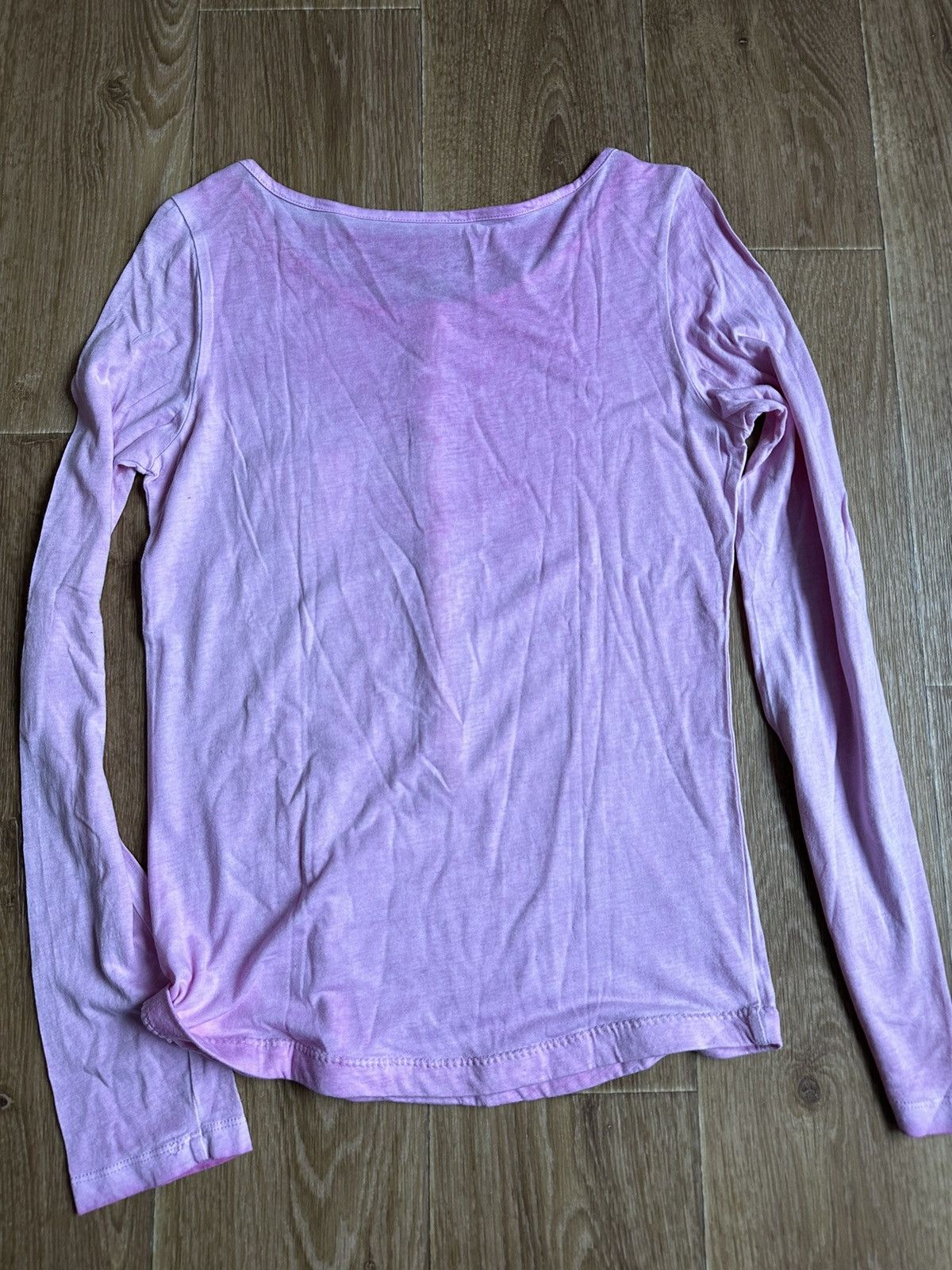 Japanese Brand × True Religion × Vintage Vintage True Religion Sleeve Pink Longsleeve T Shirt Size S / US 4 / IT 40 - 6 Thumbnail