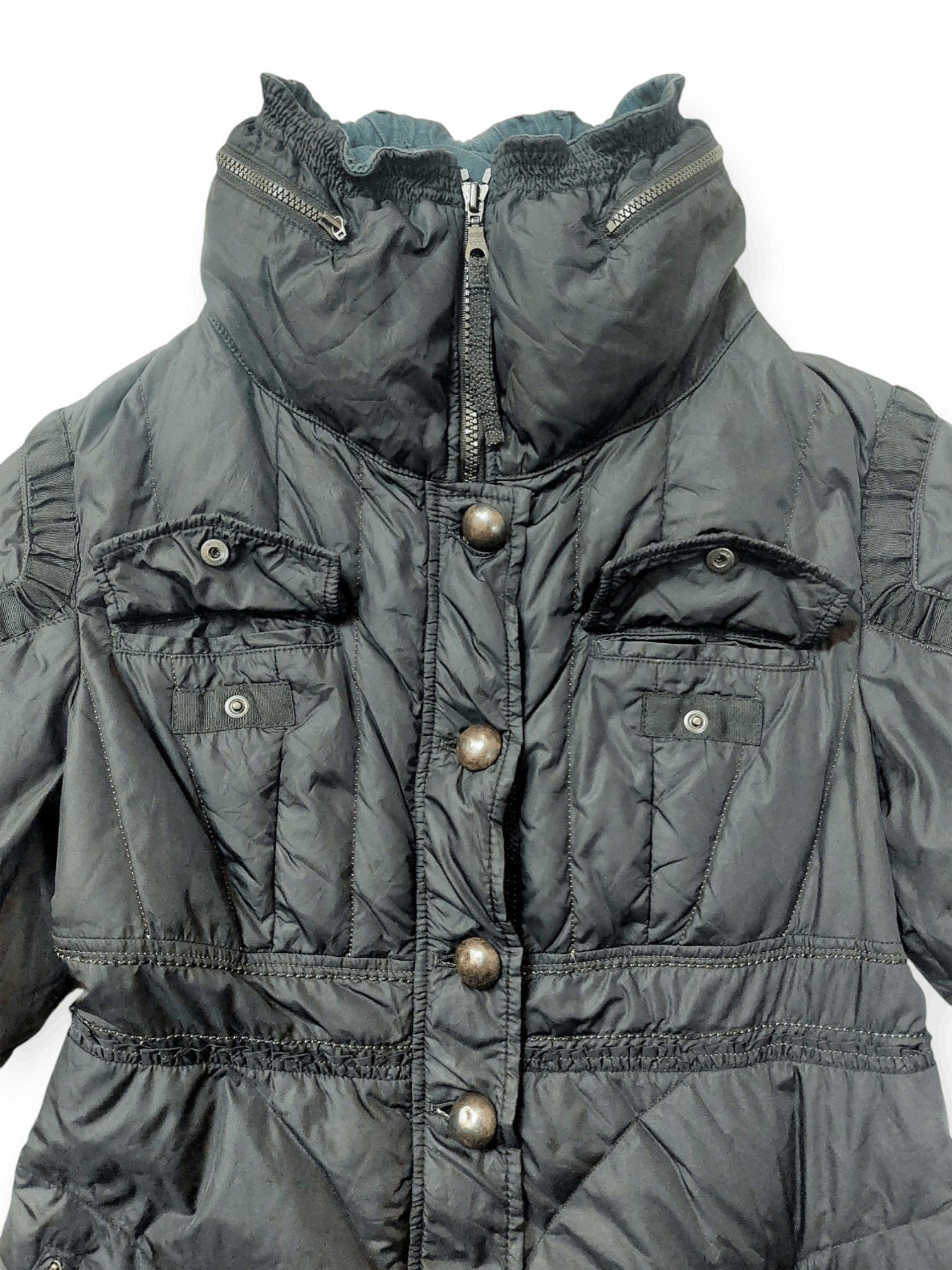 Marithe + Francois Girbaud Marithe Francois Girbaud Luxury Puffer Down Parka Size M / US 6-8 / IT 42-44 - 15 Thumbnail