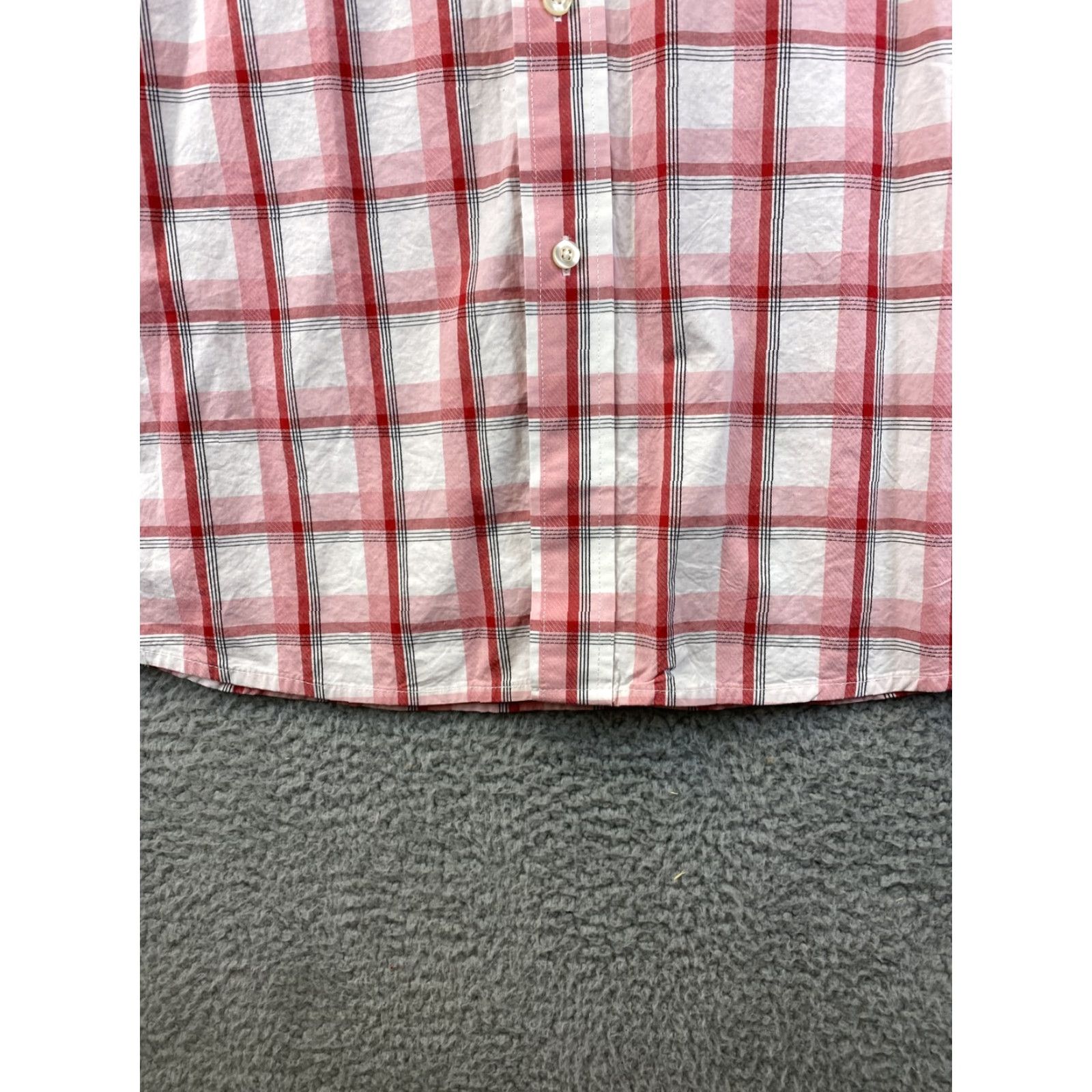 Wrangler Wrangler Men's XXL Dress Shirt Button-Up Short Sleeve Plaid /82-26 Colorful Outdoor Western Size 48R - 2 Thumbnail