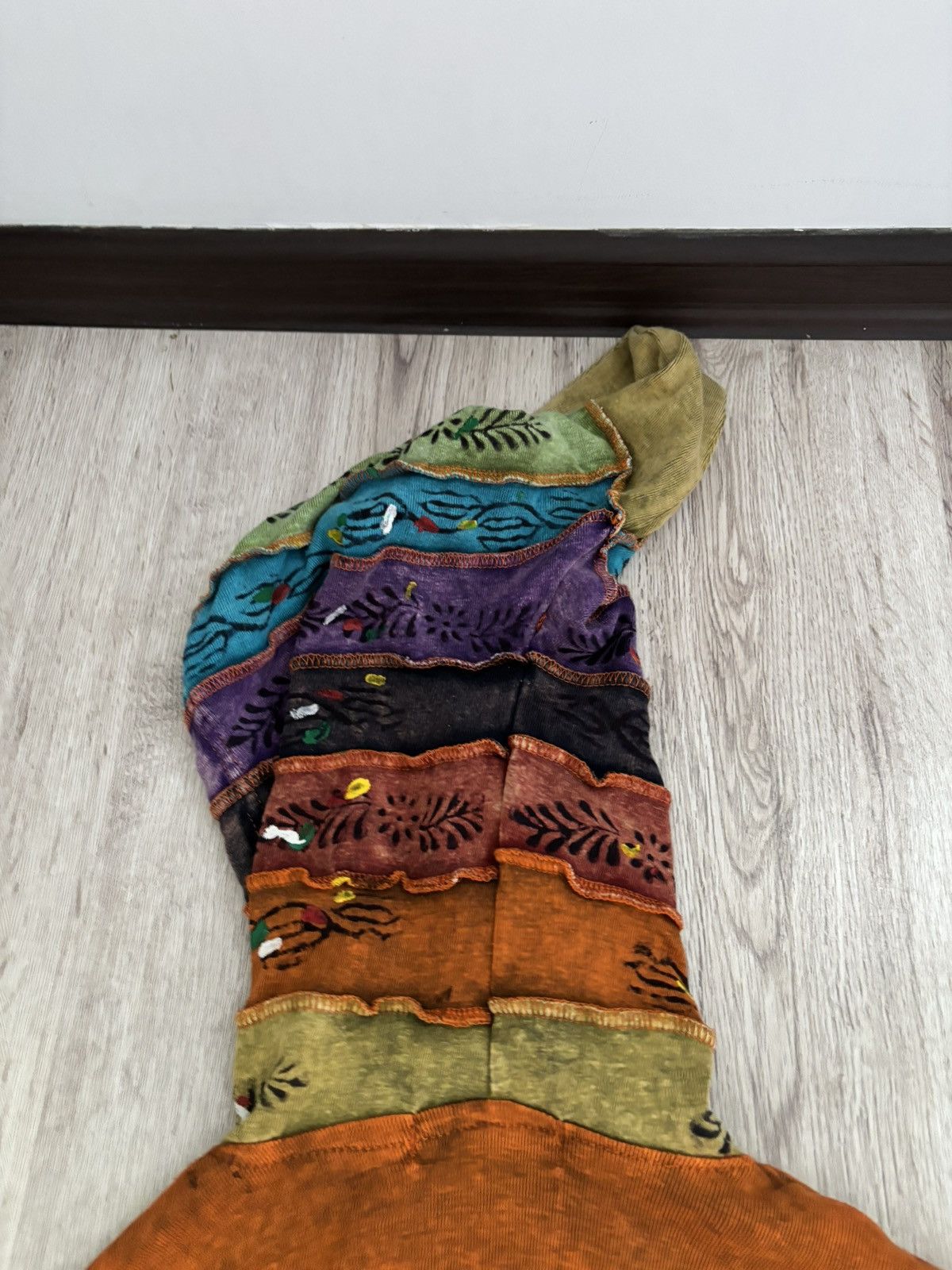 Other Ezhippie Nepal Cotton Patchwork Hoodie Festival Rainbow Size M / US 6-8 / IT 42-44 - 17 Thumbnail
