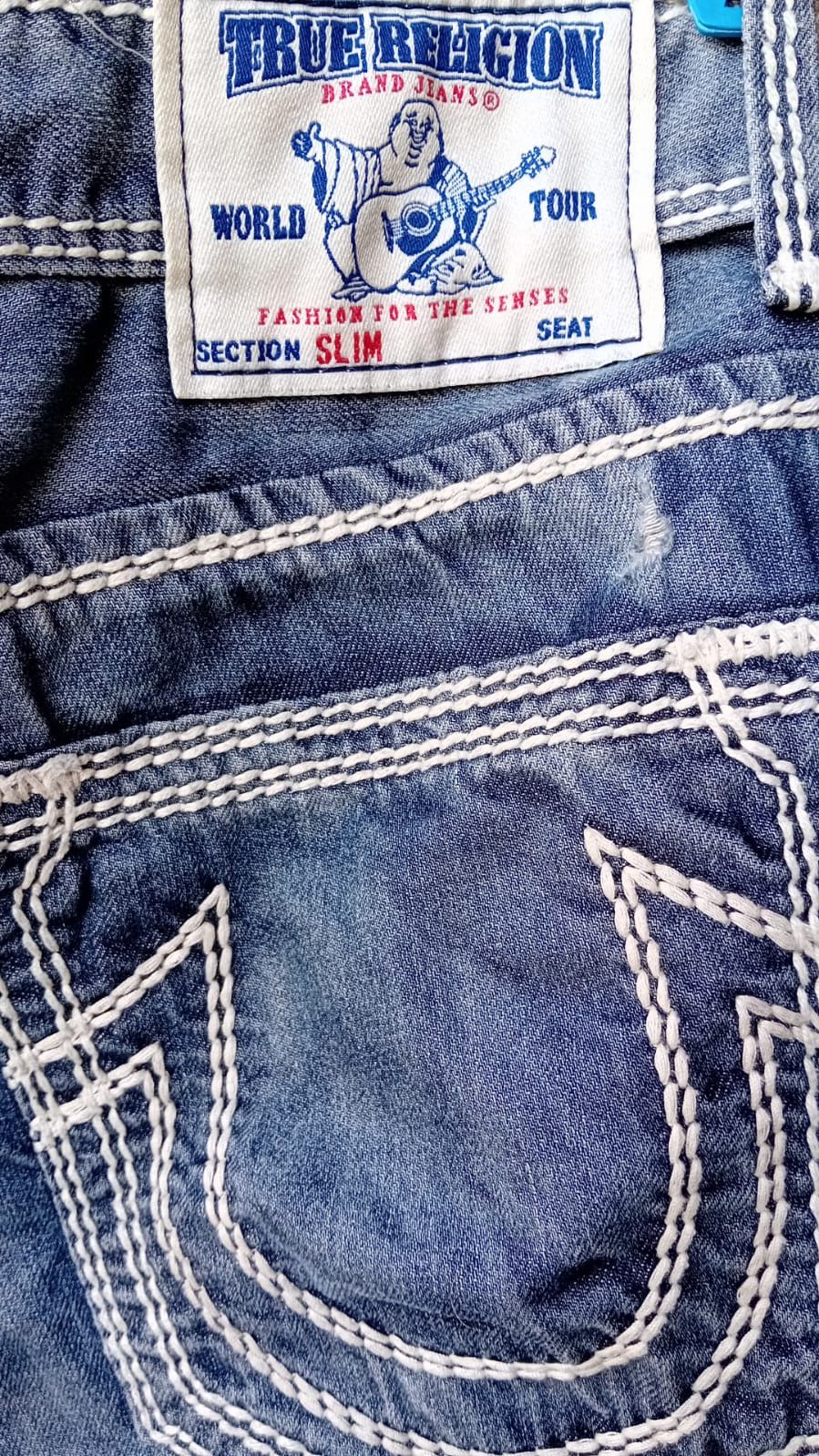 True Religion True Religion Jeans Section Slim Denim sz 34 Size US 34 / EU 50 - 8 Thumbnail