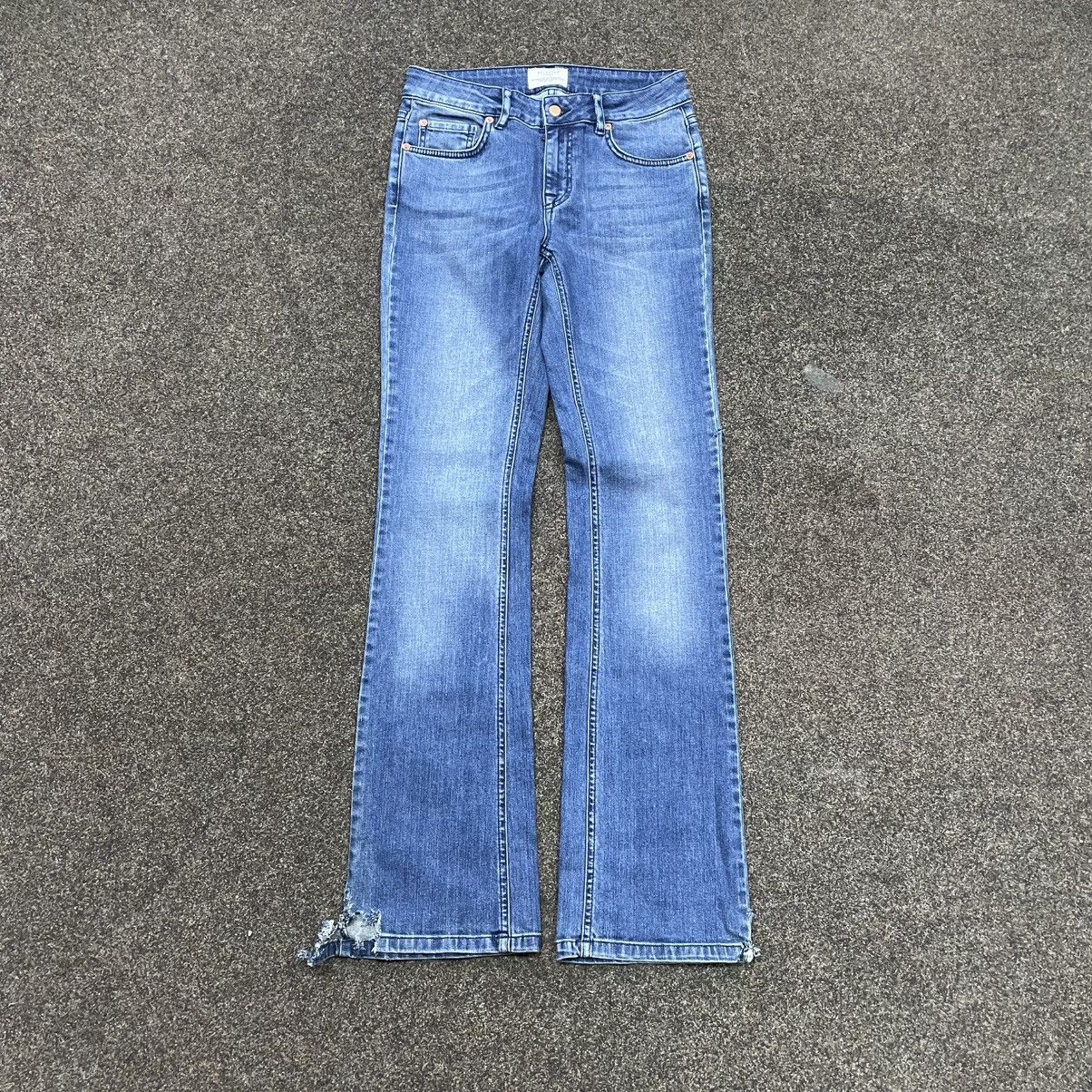 Vintage Vintage Y2K Baggy Wide Leg Flared Jeans Skater Streetwear 28 Size US 28 / EU 44 - 1 Thumbnail
