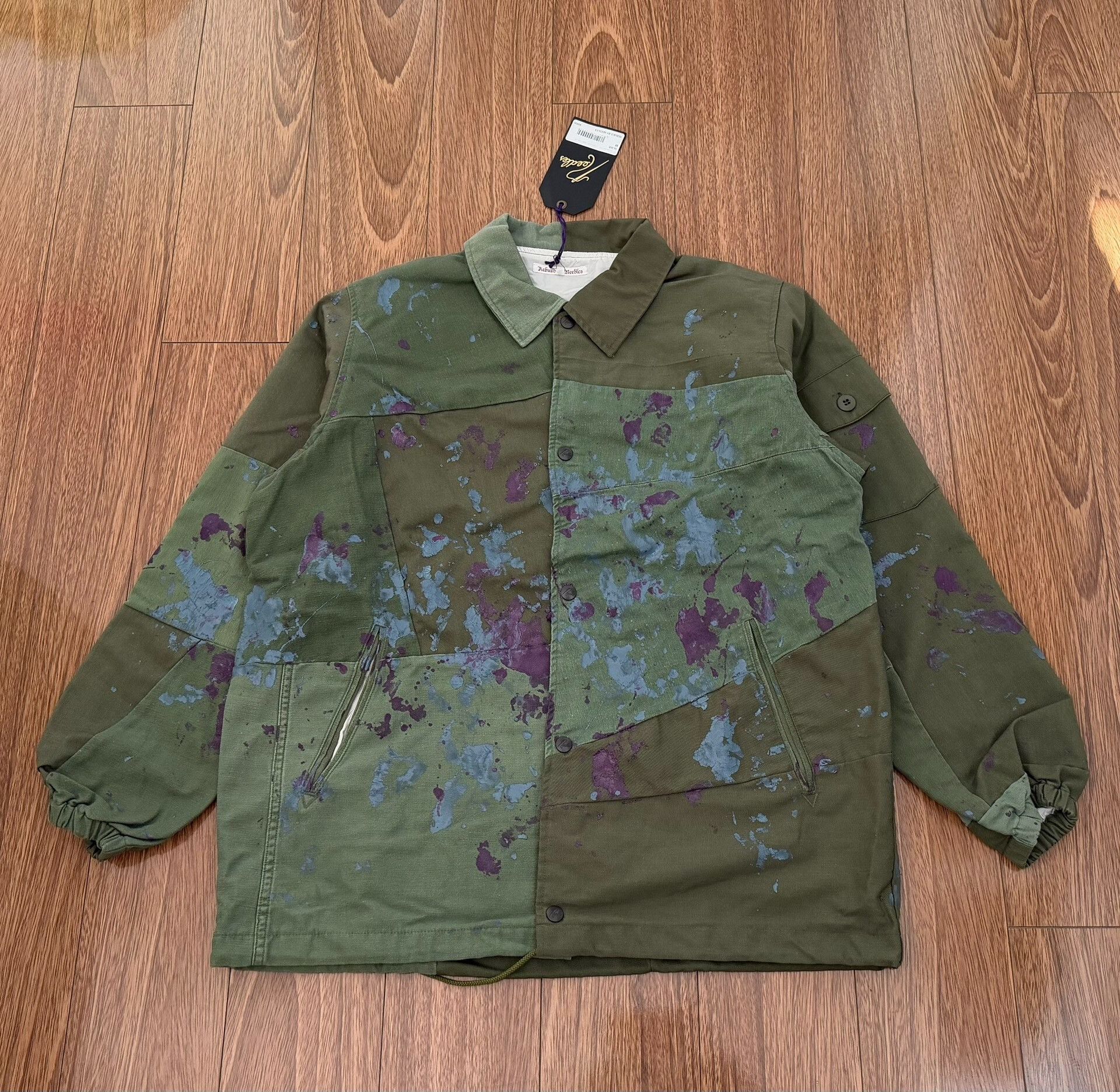 Needles Rebuild By Needles Fatigue Coach Jacket Size US M / EU 48-50 / 2 - 1 Thumbnail
