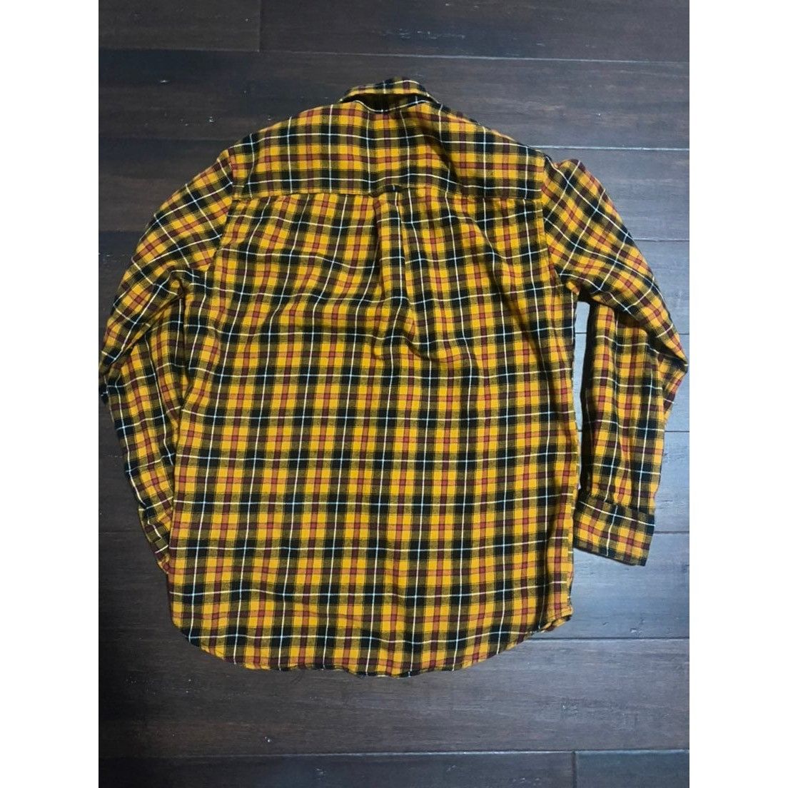 Other Ocean Coast Mens Size S Yellow Red Plaid Long Sleeve Button Size US S / EU 44-46 / 1 - 5 Thumbnail