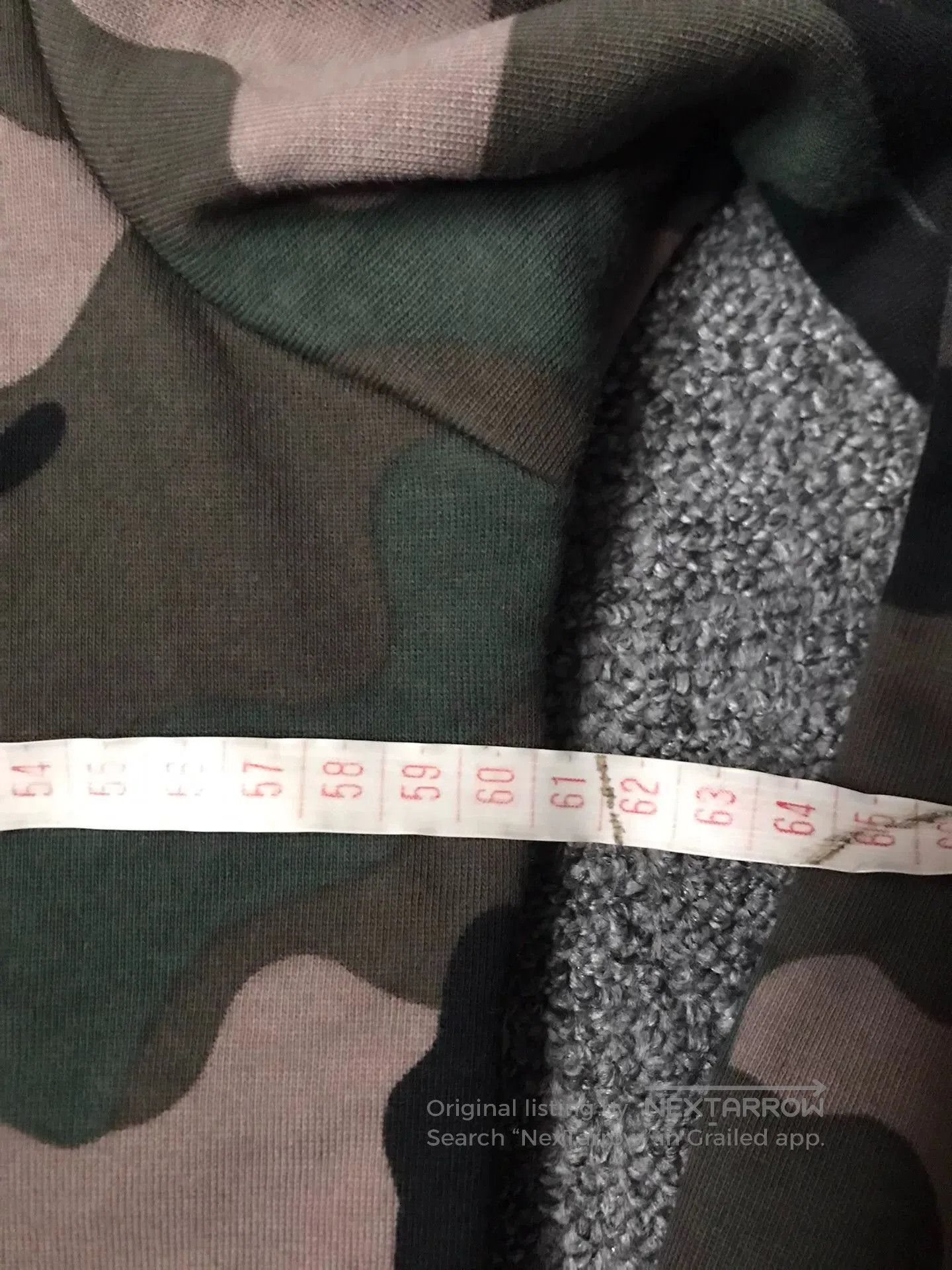 Valentino Valentino Camouflage Leather Pocket Sweatshirt. Size US S / EU 44-46 / 1 - 8 Thumbnail