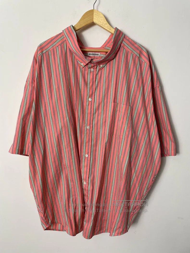Balenciaga Balenciaga Striped Shirt Size XS / US 0-2 / IT 36-38 - 4 Thumbnail