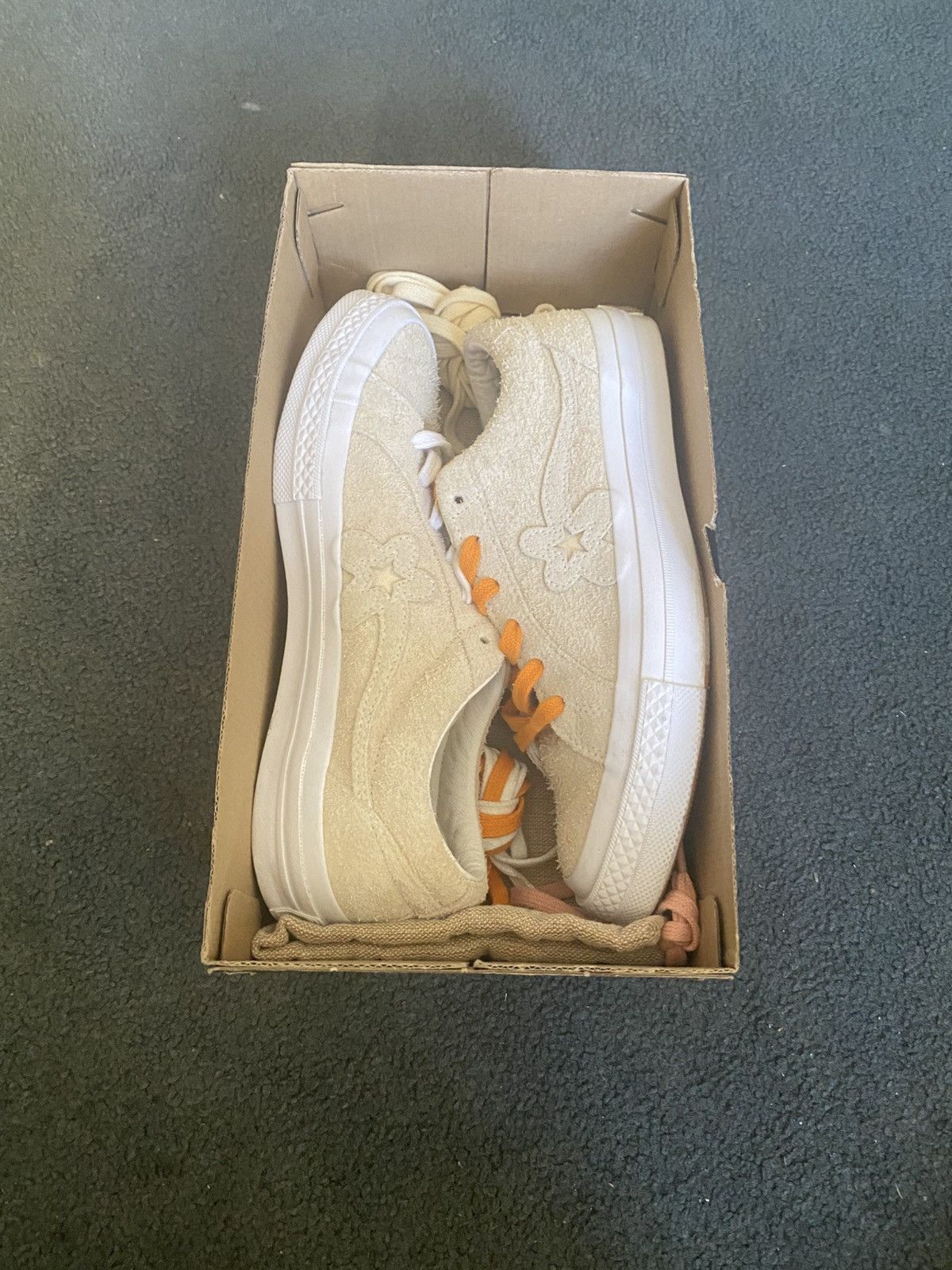 Converse × Golf Wang × Tyler The Creator TYLER THE CREATOR GOLF Le FLEUR X CONVERSE ONE STAR Size US 6.5 / EU 39-40 - 8 Thumbnail