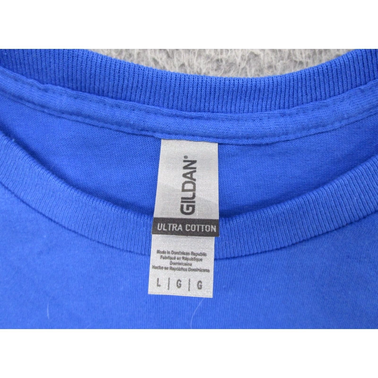 Gildan Sketchers Slip Ins Double Sided Blue T-Shirt Adult Size L Cotton Walking Size US L / EU 52-54 / 3 - 3 Thumbnail