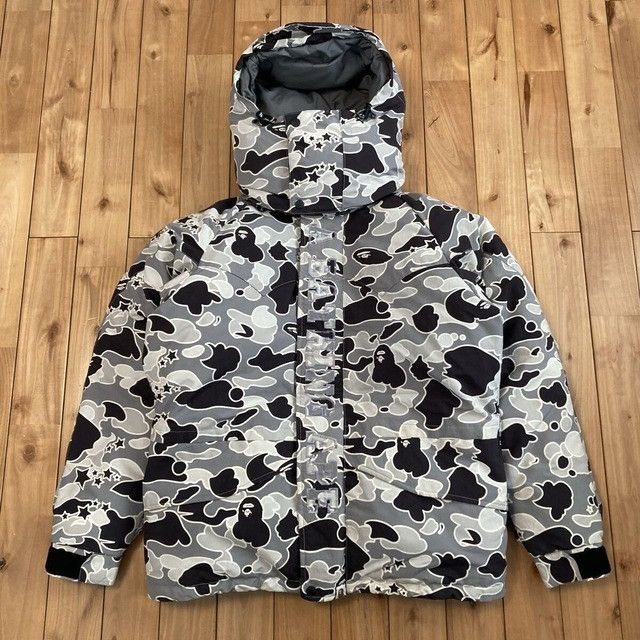 Bape 🔥Vintage🔥 BAPE STA CAMO Hoodie Snowboard Down Jacket NIGO Size US M / EU 48-50 / 2 - 1 Thumbnail