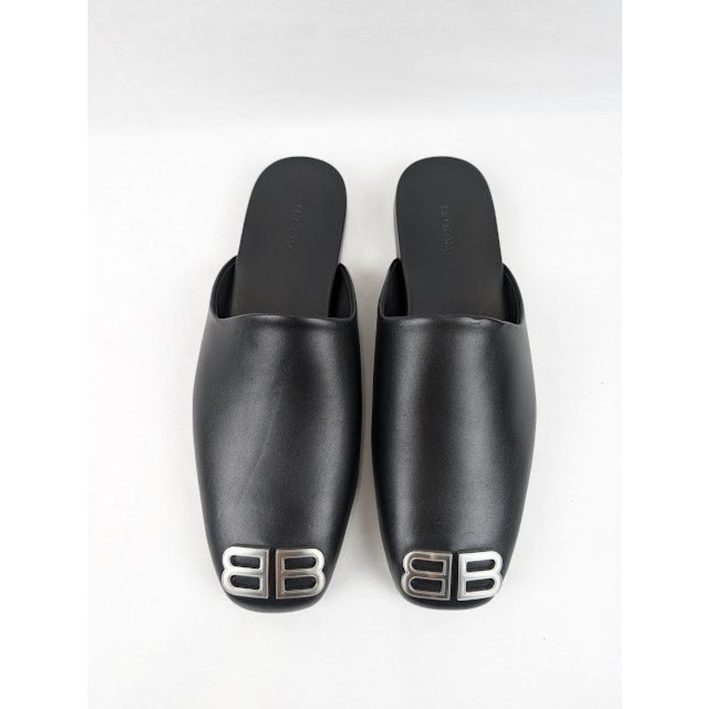 Balenciaga o1rshd1 Cozy New BB Mules in Black Size US 8 / EU 41 - 15 Thumbnail