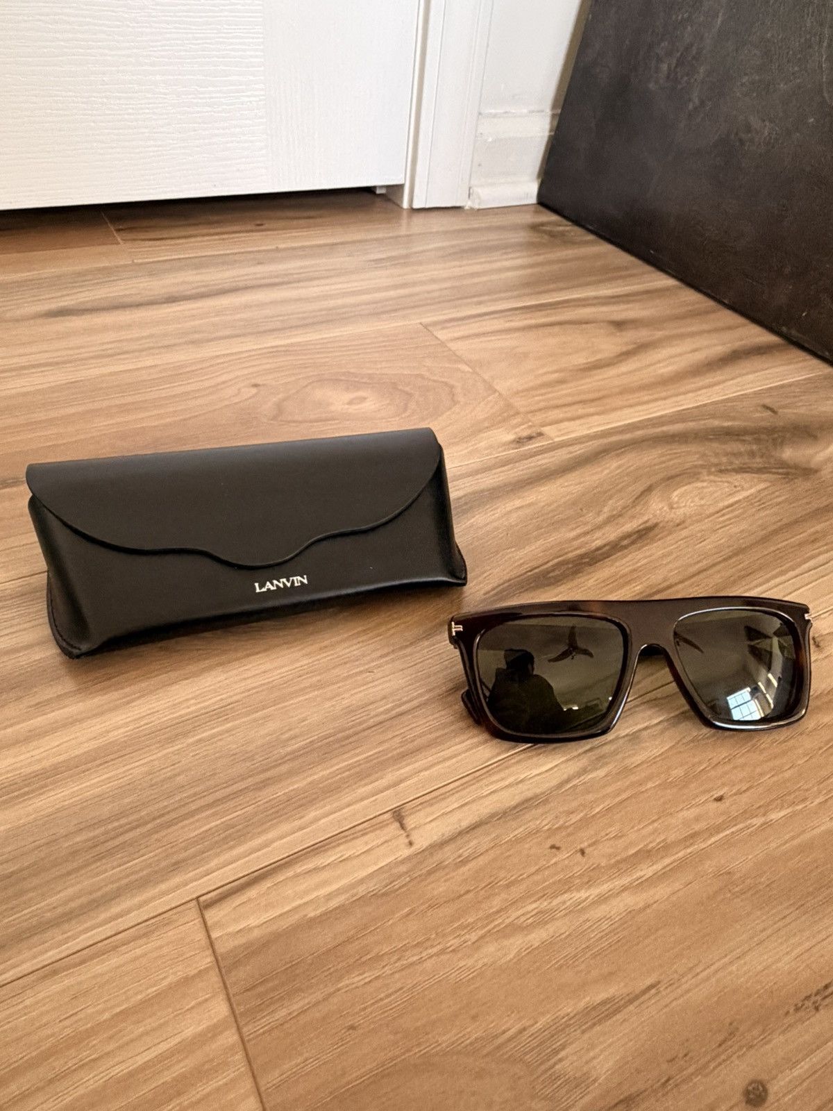 Green Lenses Tortoise Shell Lanvin Sunglasses