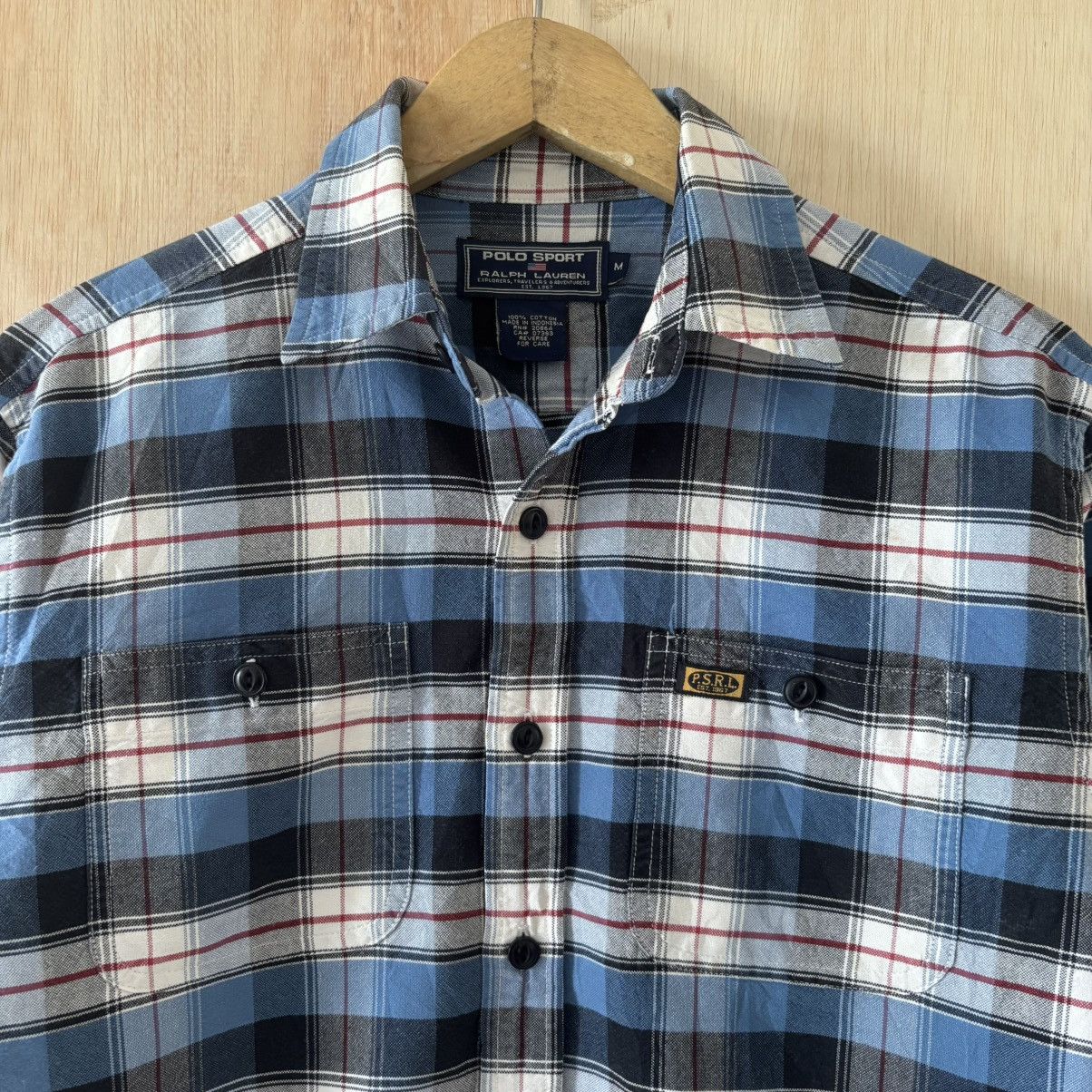 Polo Ralph Lauren Vintage Polo Sport Ralph Lauren Flannel Shirts Size US M / EU 48-50 / 2 - 3 Thumbnail
