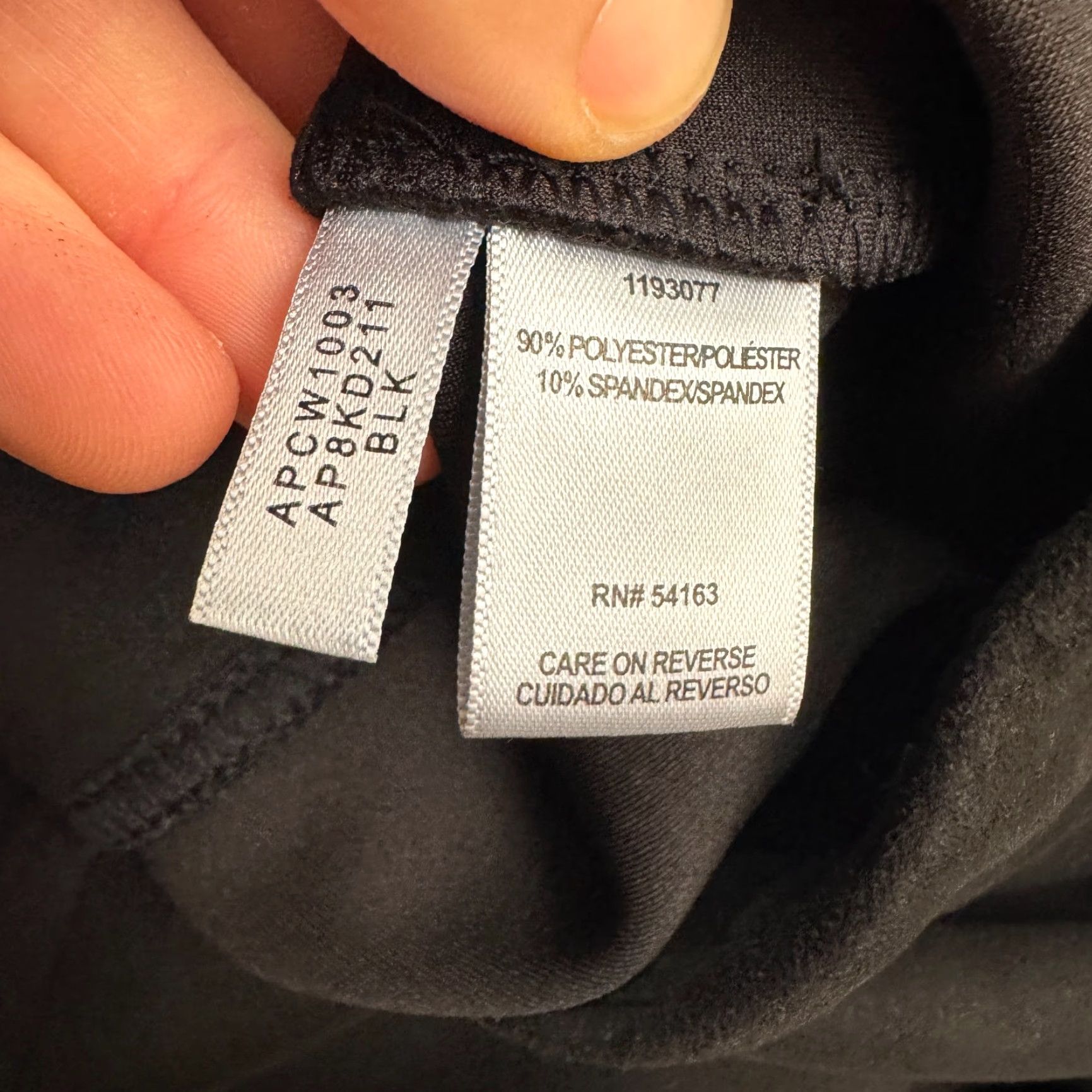 Andrew Marc Andrew Marc High Rise Pull On Faux Suede Pants Womens XL Black Stretch Classic Size 40" / US 18 - 6 Thumbnail