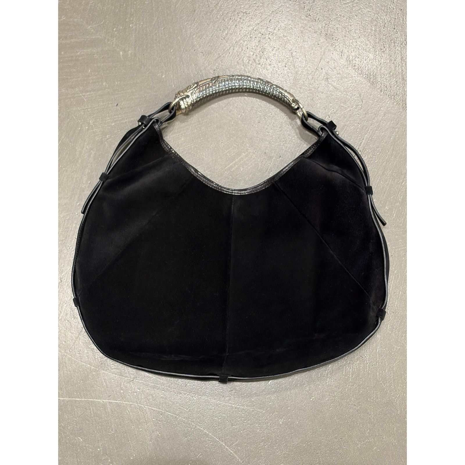 Yves Saint Laurent 2002 Yves Saint Laurent Mombasa suede bag Size ONE SIZE - 1 Thumbnail