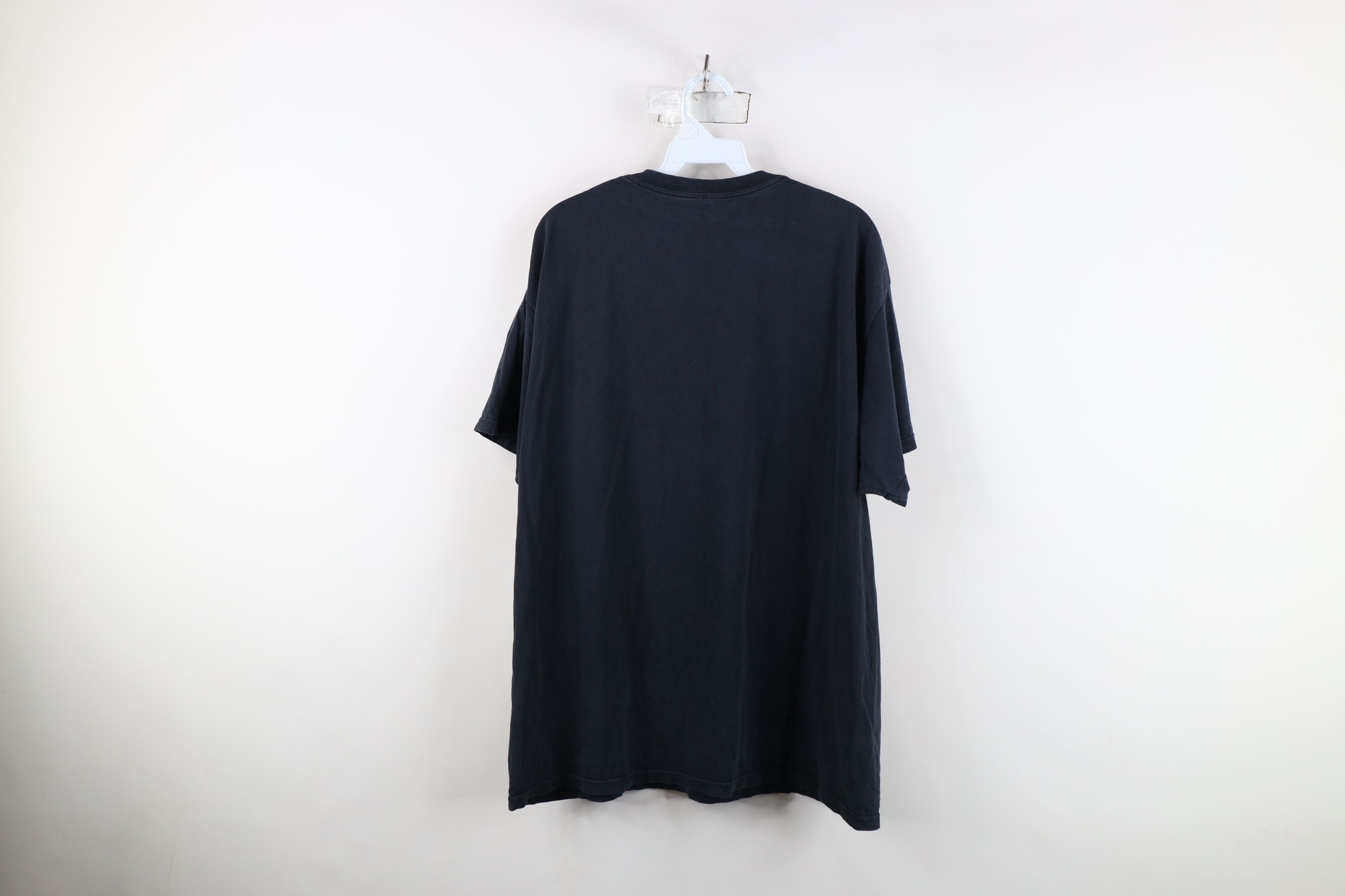 Vintage Vintage 90s Streetwear Short Sleeve T-Shirt Black Cotton Size US XL / EU 56 / 4 - 12 Thumbnail