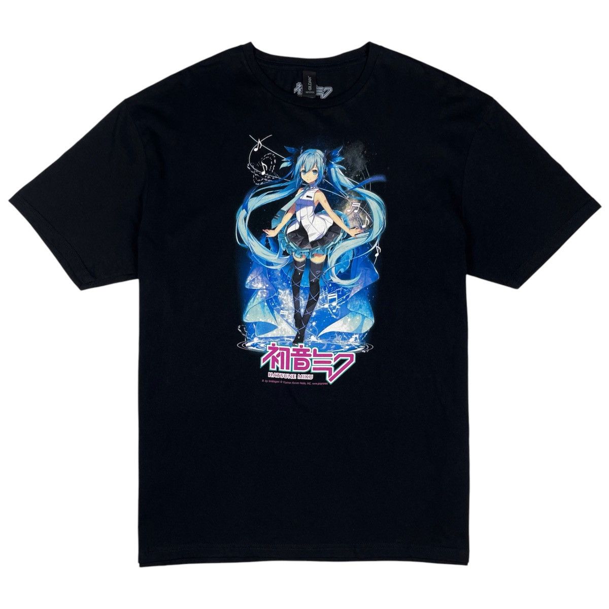 Anime × Japanese Brand Hatsune Miku Vocaloid Graphic T-Shirt Size US XL / EU 56 / 4 - 2 Thumbnail