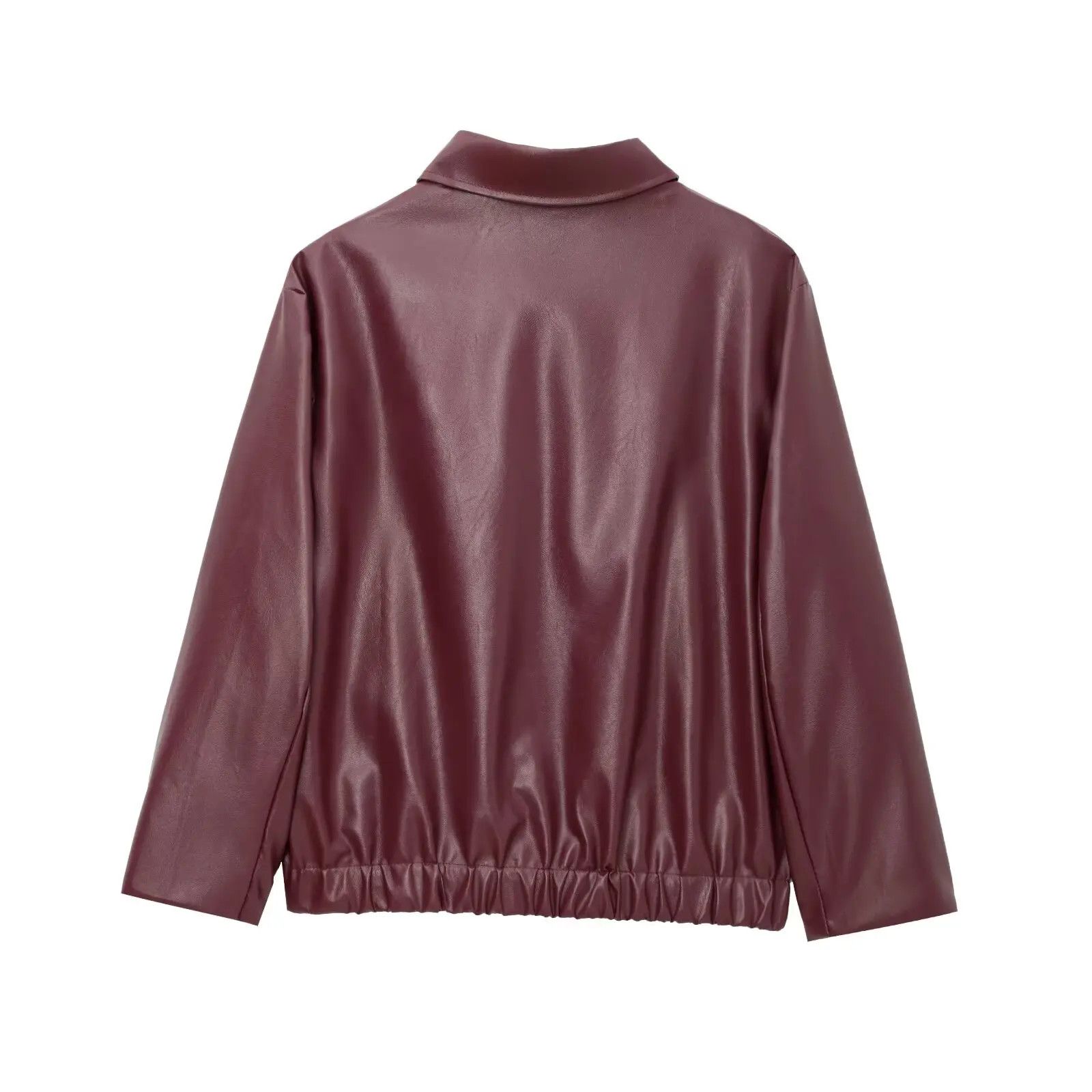 Japanese Brand × Vintage Red Leather Jakcet Size S / US 4 / IT 40 - 2 Thumbnail