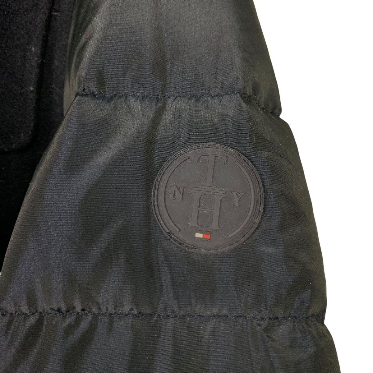 Tommy Hilfiger TOMMY HILFIGER Puffer Wool Hooded Hybrid Long Coat 2456-C110 Size US XS / EU 42 / 0 - 15 Thumbnail