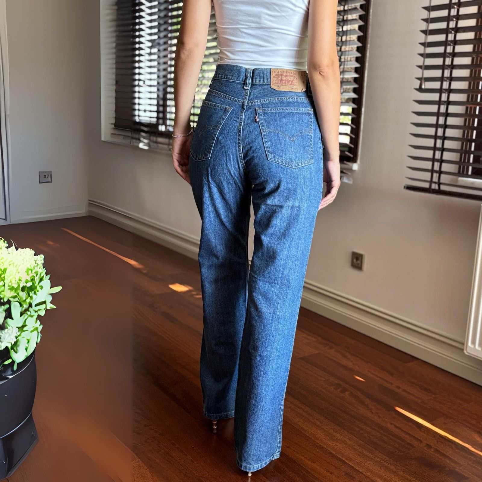 Levi's Vintage Levi's 501 Jeans - 90s Y2K Straight Leg - 30x32 Size US 30 / EU 46 - 1 Thumbnail