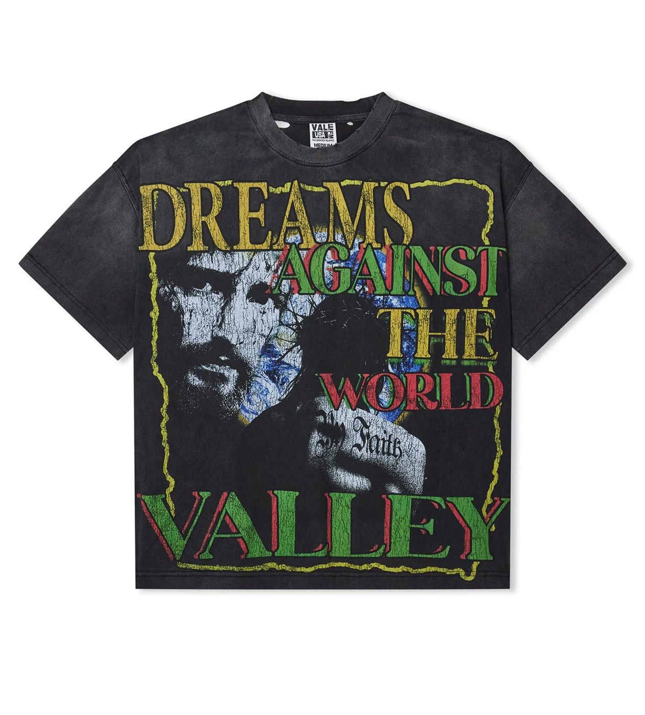 Vale Forever Dreams vs World Tee Black Size US XL / EU 56 / 4 - 1 Thumbnail