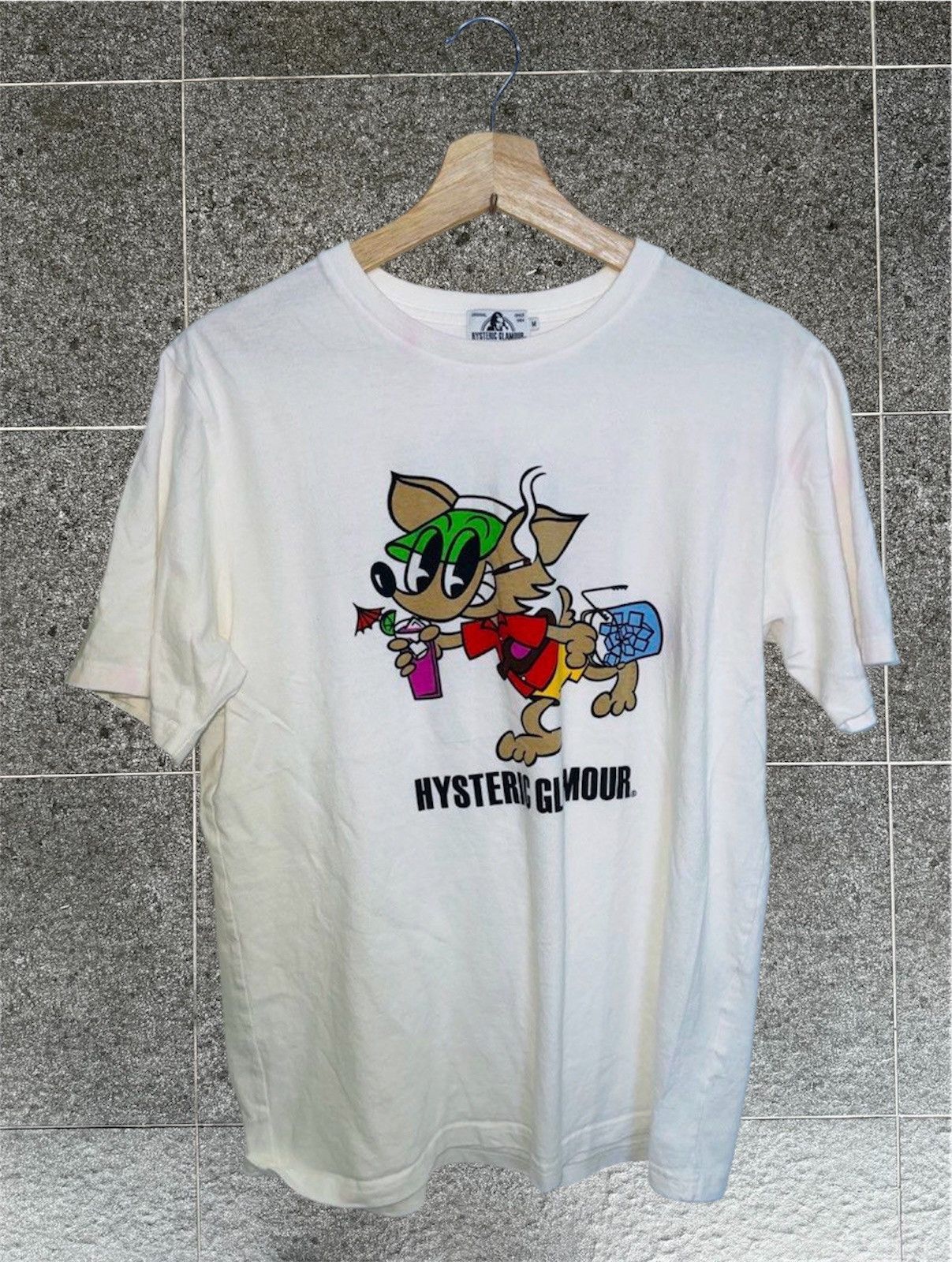 Hysteric Glamour Hysteric Glamour x Joey’s Affair White Tee Size US M / EU 48-50 / 2 - 1 Thumbnail
