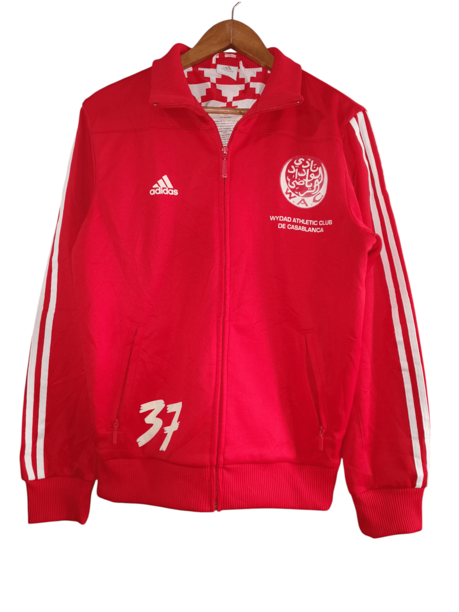 Adidas Adidas les rouges wydad track jacket vintage Size US L / EU 52-54 / 3 - 1 Thumbnail