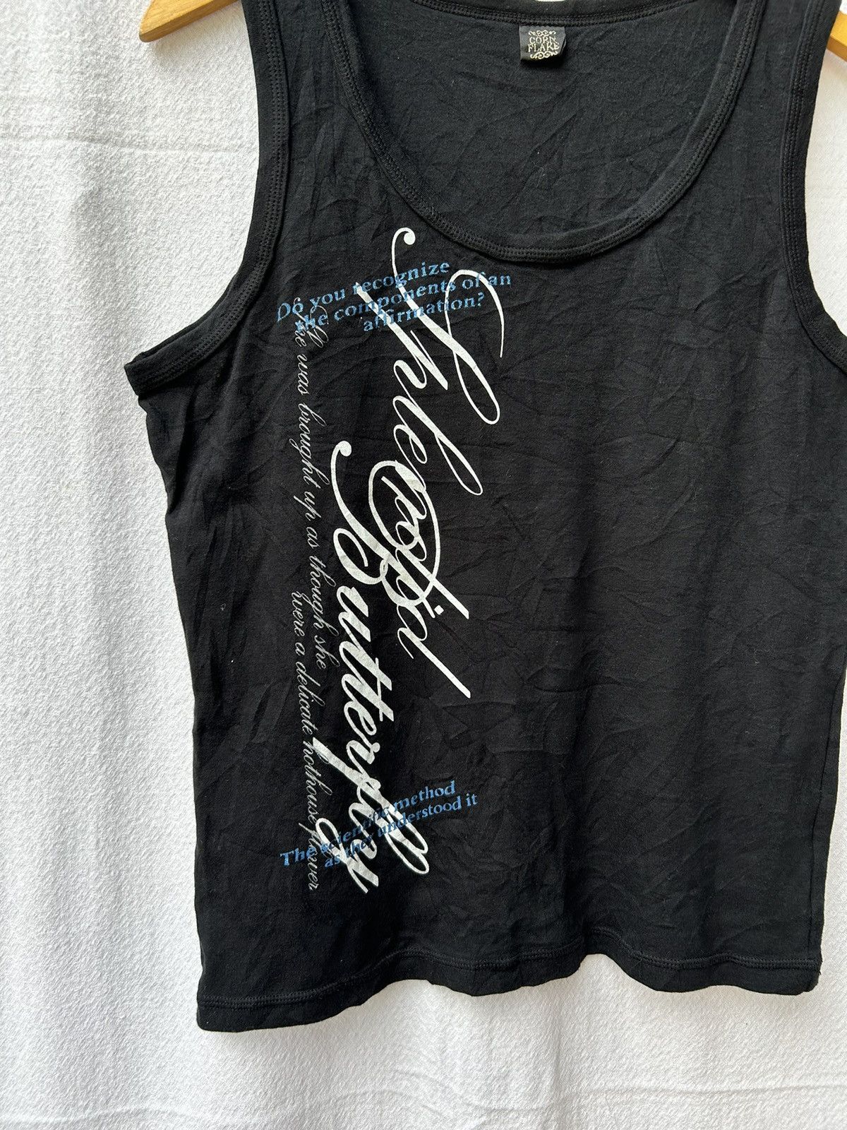 If Six Was Nine × Japanese Brand × Le Grande Bleu (L.G.B.) Japanese poem tanktop Size US M / EU 48-50 / 2 - 3 Thumbnail