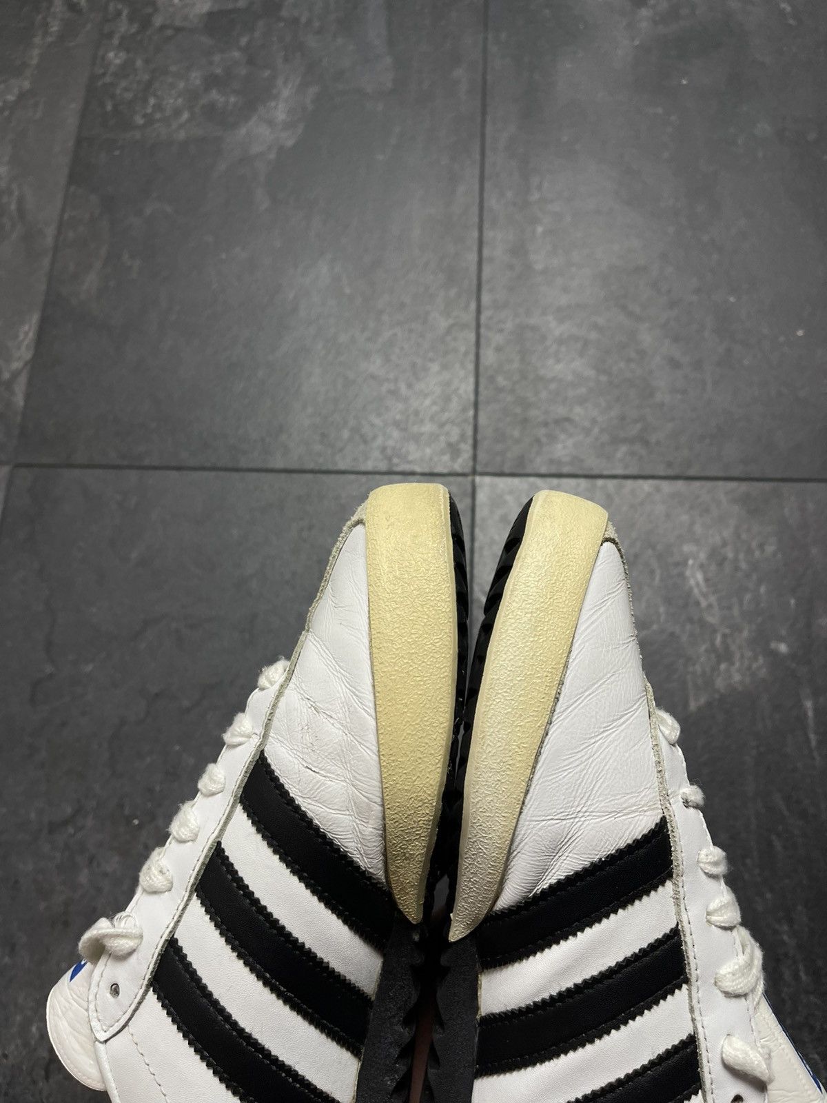Adidas × Vintage Vintage adidas bamba low top sneakers Size US 7 / EU 40 - 11 Thumbnail