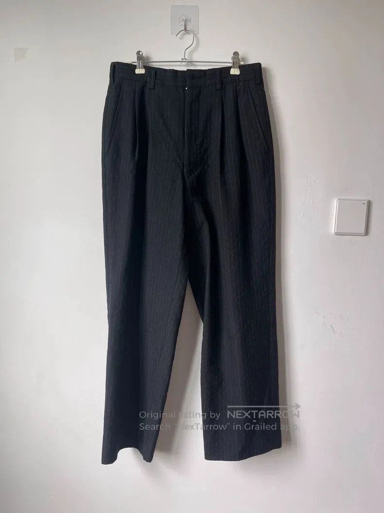 Comme des Garcons Comme des garcons homme deux wool pinstripe pants. Size US 28 / EU 44 - 1 Thumbnail