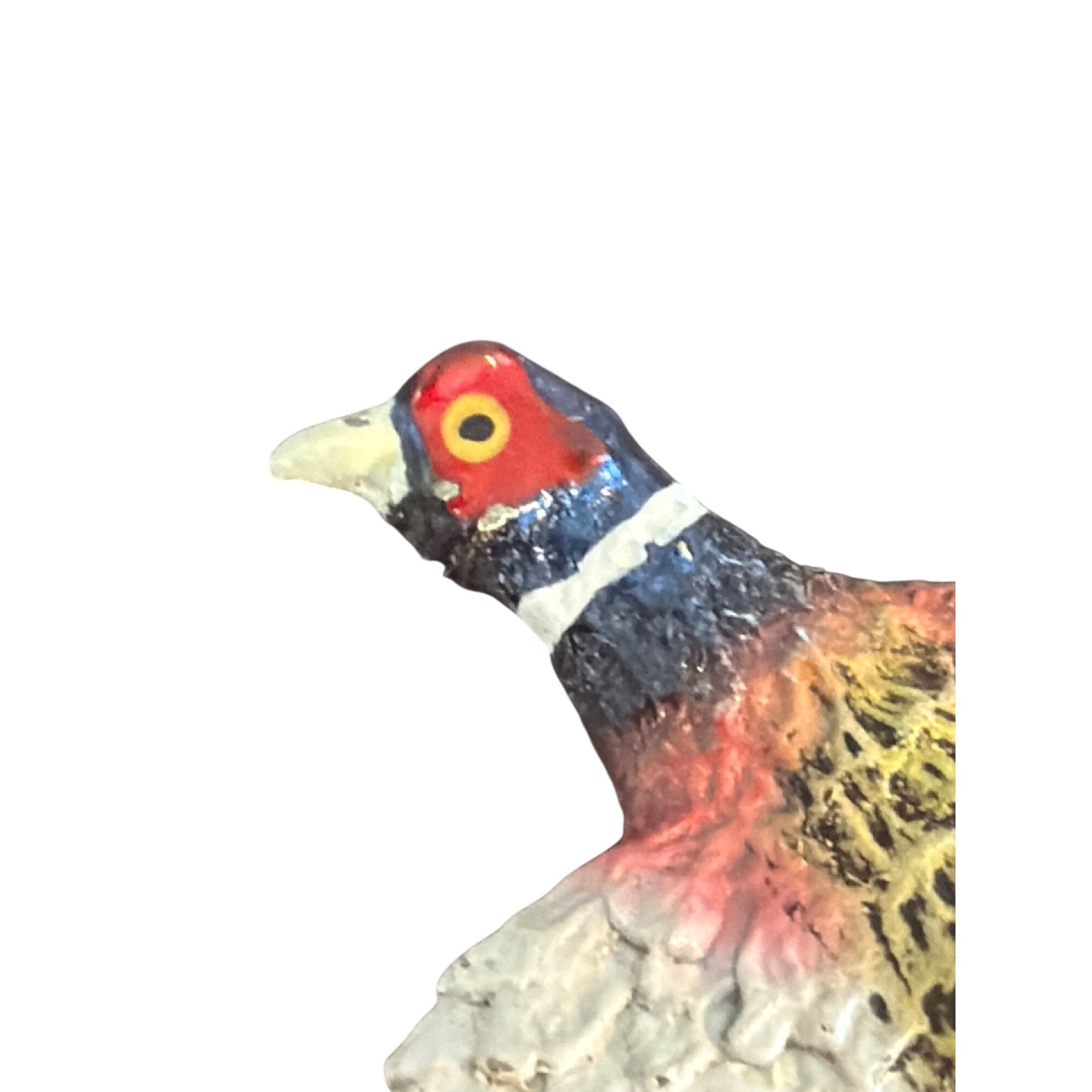 Other Smith Southwestern Wildlife Pin Brooch Pheasant Handpainted Size ONE SIZE - 2 Thumbnail