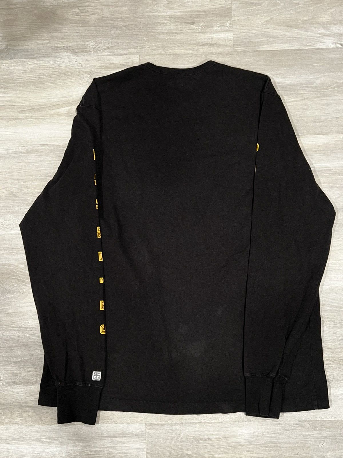Vintage American College Iowa Black Long-sleeve T-Shirt Size US L / EU 52-54 / 3 - 2 Thumbnail