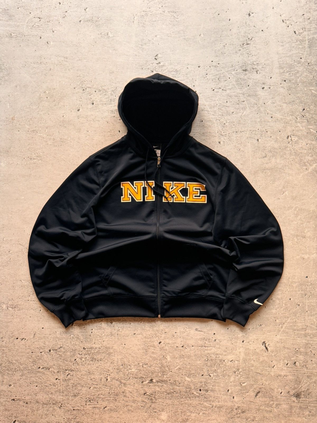 Nike × Vintage NIKE VINTAGE CENTER LOGO OVERSIZE BOXY HOODIE Size US L / EU 52-54 / 3 - 1 Thumbnail