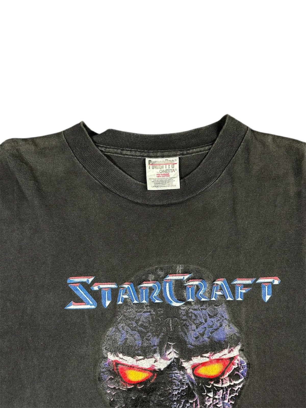 Vintage ❌SOLD❌ Vintage StarCraft Protoss Graphic T-Shirt (1998) Size US L / EU 52-54 / 3 - 2 Thumbnail