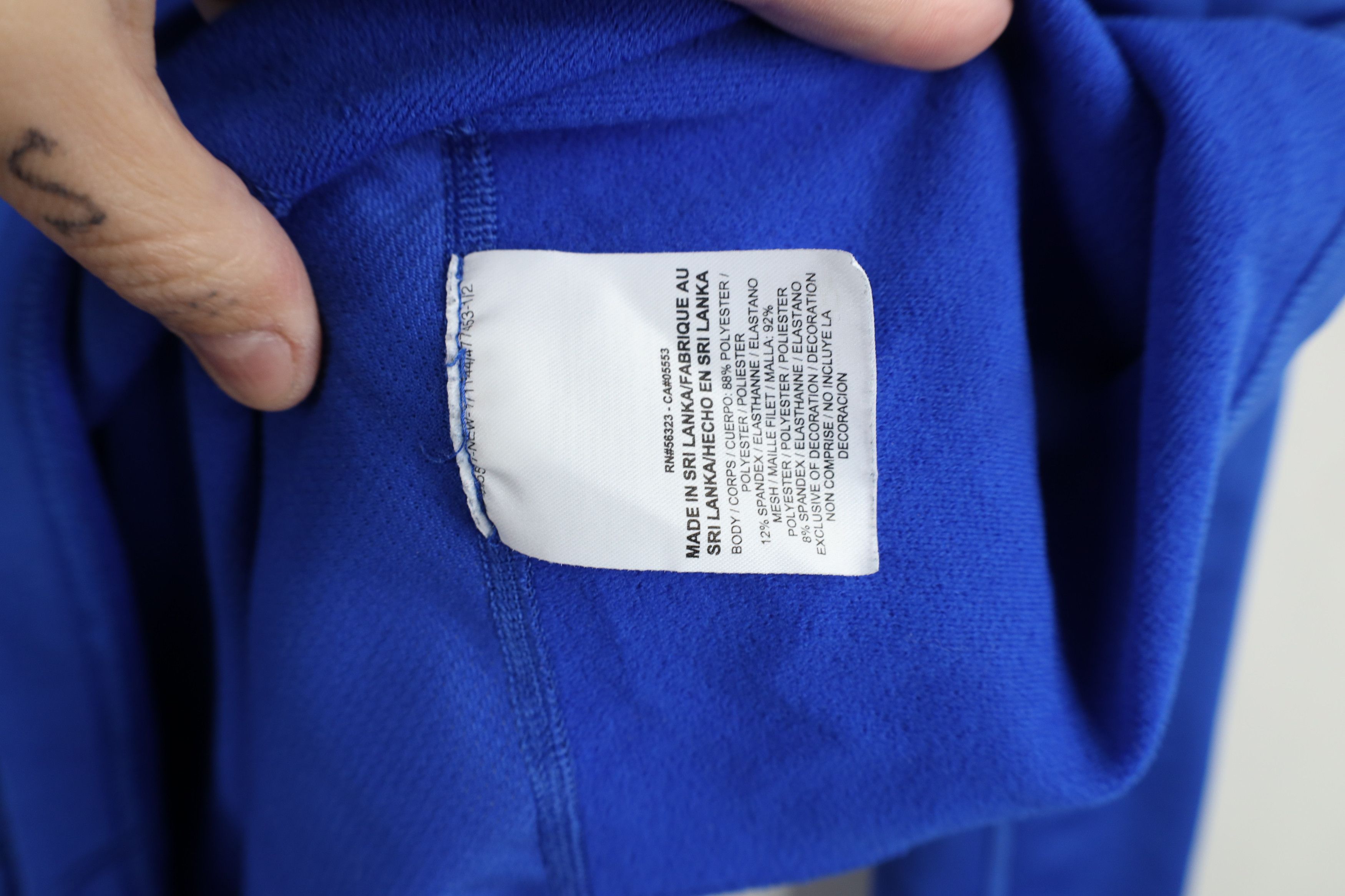 Nike × Vintage Nike Pro Combat Hyperwarm Fleece Lined Half Zip Sweater Blue Size US L / EU 52-54 / 3 - 10 Thumbnail