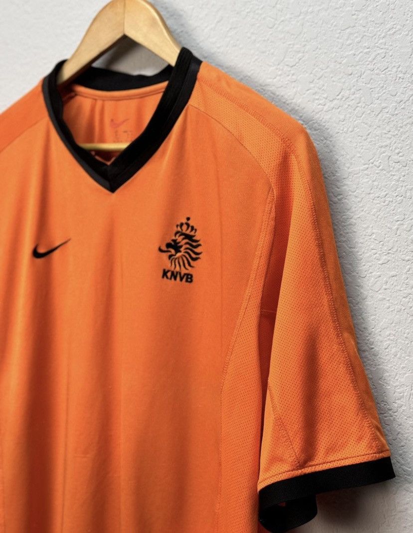 Nike Nike Netherlands Soccer Jersey 90s Size US L / EU 52-54 / 3 - 2 Thumbnail
