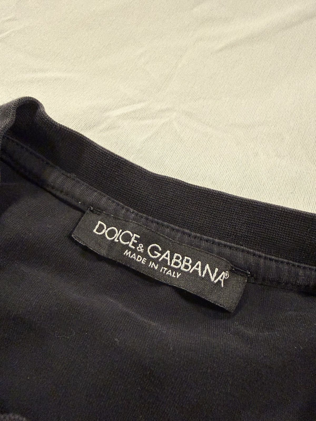 Dolce & Gabbana Vintage Dolce & Gabbana “#dgman” Embroidered T Shirt Size S Size US S / EU 44-46 / 1 - 4 Thumbnail