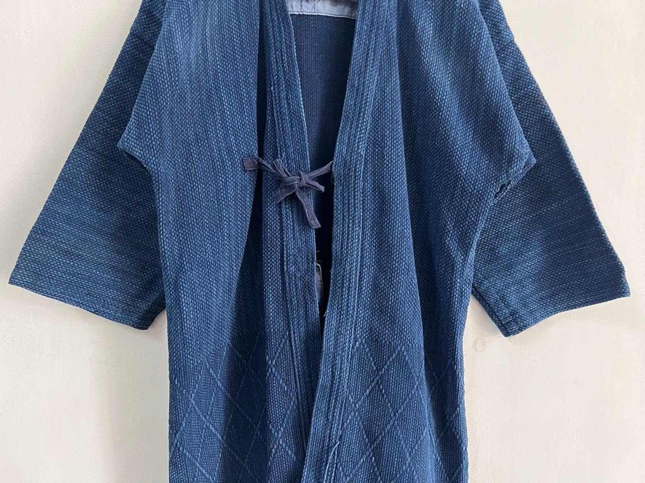 Vintage Vintage Kendo Boro Fuji Daruma Dyed Kimono Jacket Size US L / EU 52-54 / 3 - 7 Thumbnail
