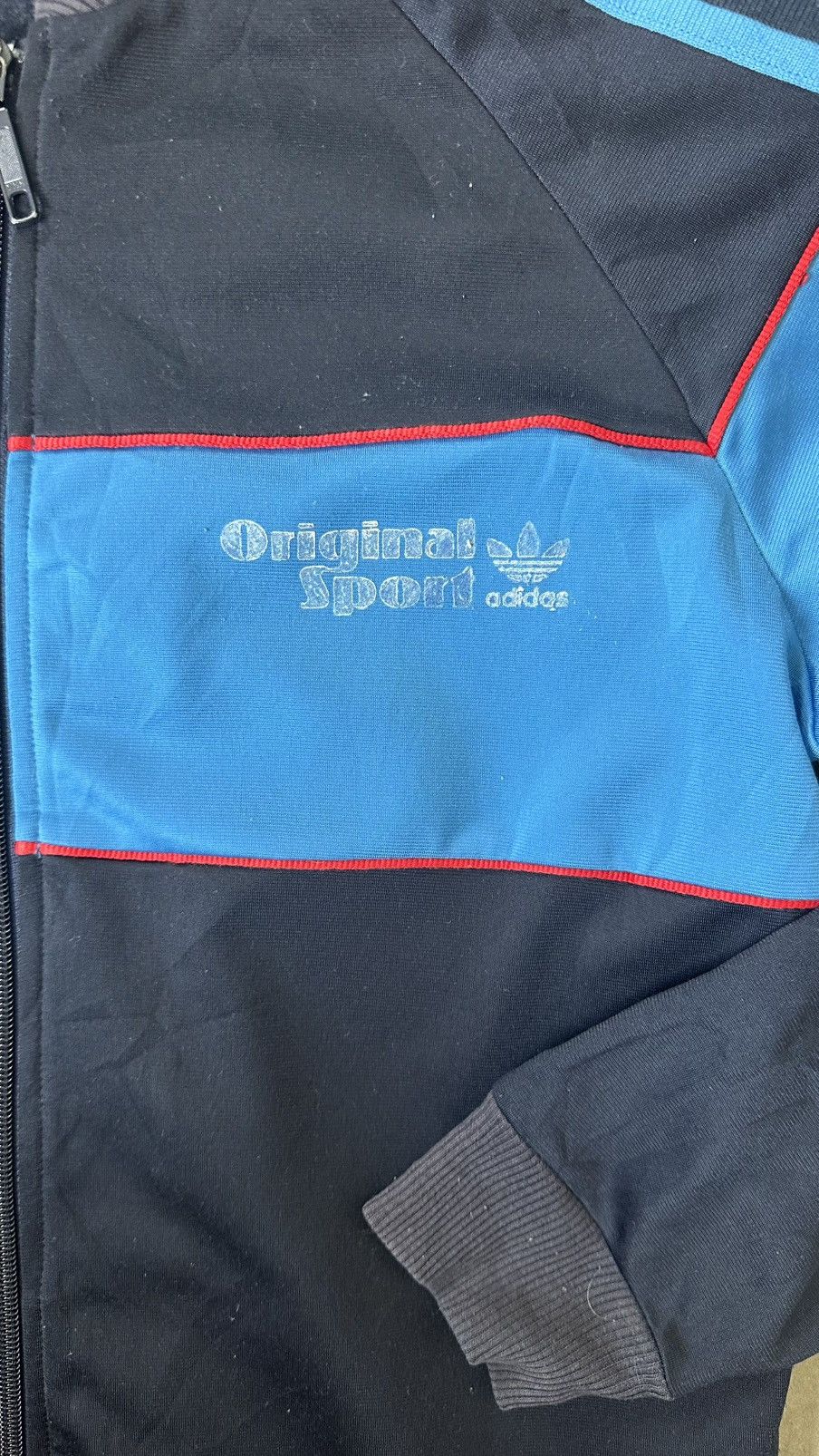Adidas VINTAGE ADIDAS ORIGINAL SPORT TRACKTOP Size US M / EU 48-50 / 2 - 3 Thumbnail