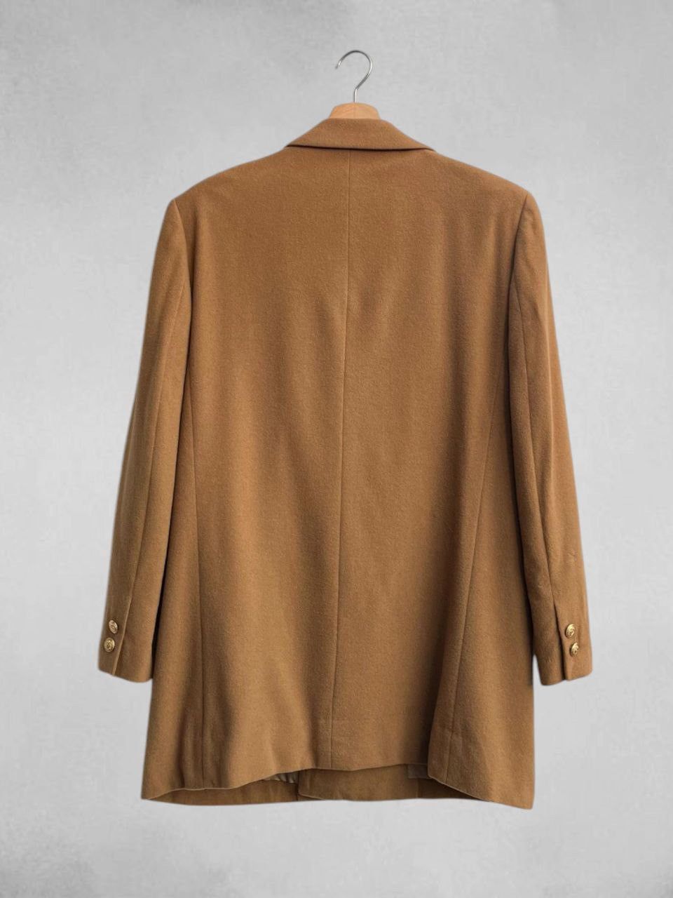 Burberry Vintage Burberrys Gold Tone Buttons Wool Jacket Size L / US 10 / IT 46 - 5 Thumbnail