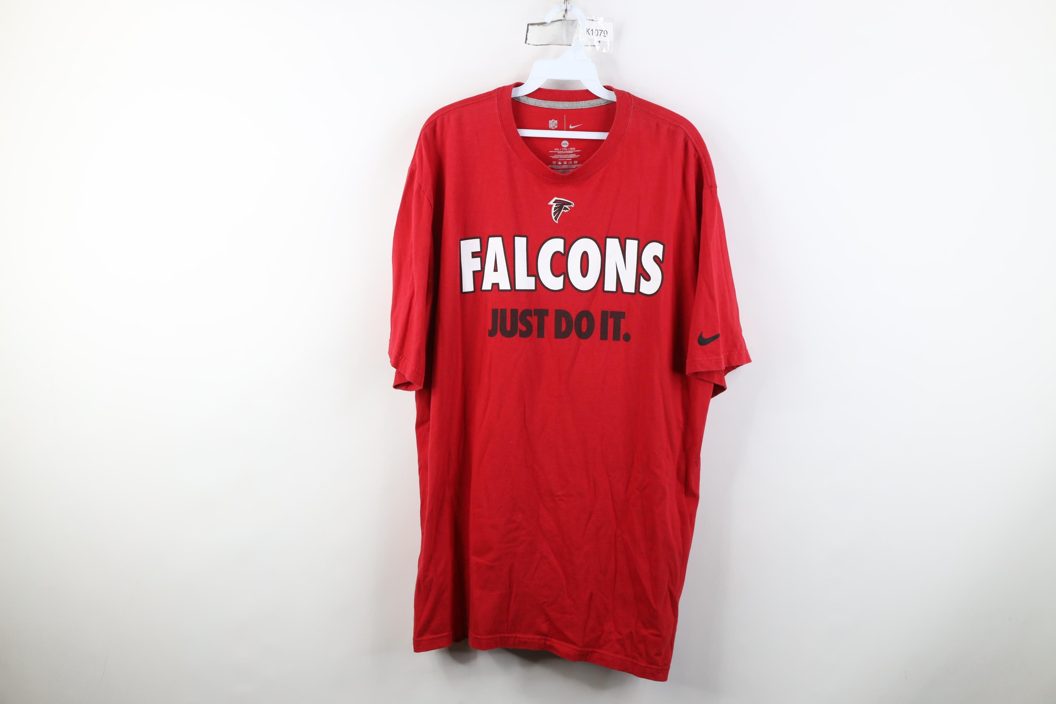 Nike Nike NFL Just Do It Atlanta Falcons Short Sleeve T-Shirt Size US XXL / EU 58 / 5 - 1 Thumbnail