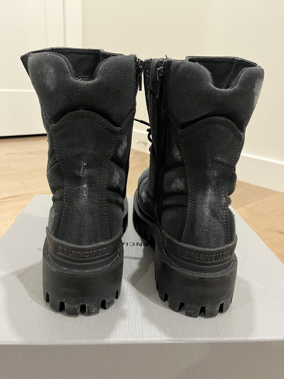 Balenciaga Balenciaga Distressed Strike Boots Size US 10 / EU 43 - 3 Thumbnail