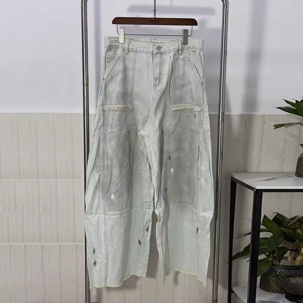 Japanese Brand × Jean Vintage Dirtyfit Washed Silhouette Denim Jean Size US 29 - 3 Thumbnail