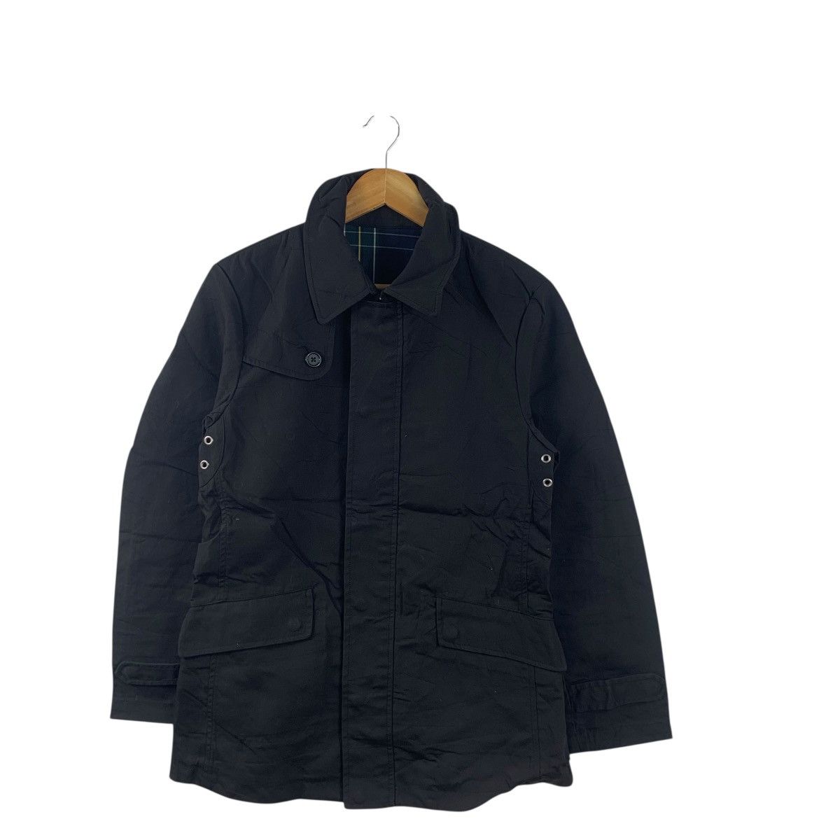 Takeo Kikuchi Vintage TAKEO KIKUCHI JAPAN Tartan Minimalist Design Jacket Size M / US 6-8 / IT 42-44 - 3 Thumbnail