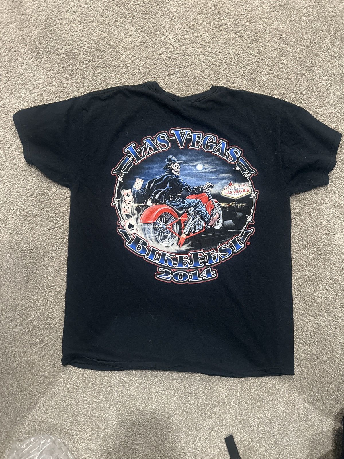 Gildan Last Vegas Bike Fest Size US L / EU 52-54 / 3 - 1 Thumbnail