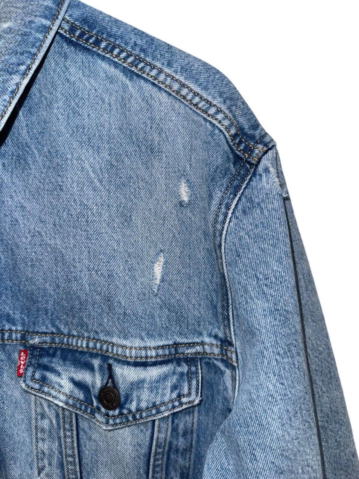 Levi's Levi's Denim Type 3 Jacket 72334 Get Ripped Patchwork XL Size US XL / EU 56 / 4 - 5 Thumbnail